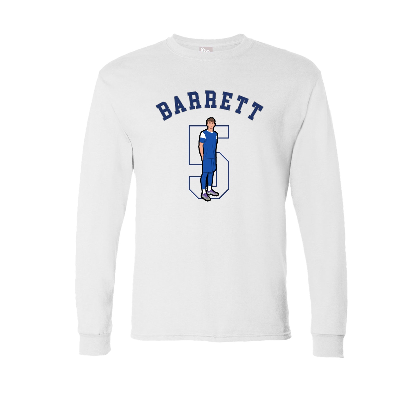 Long Sleeve Tee — Shirsey Arch in White