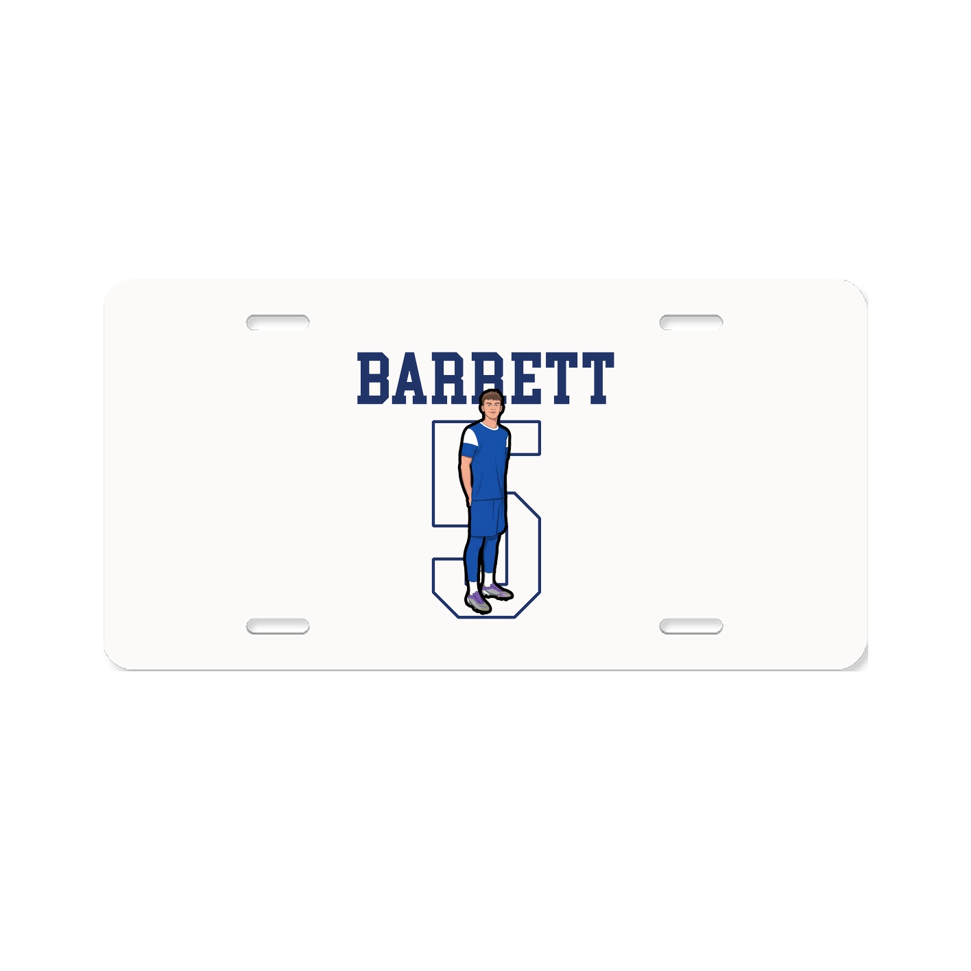 License Plate — Shirsey in Classic
