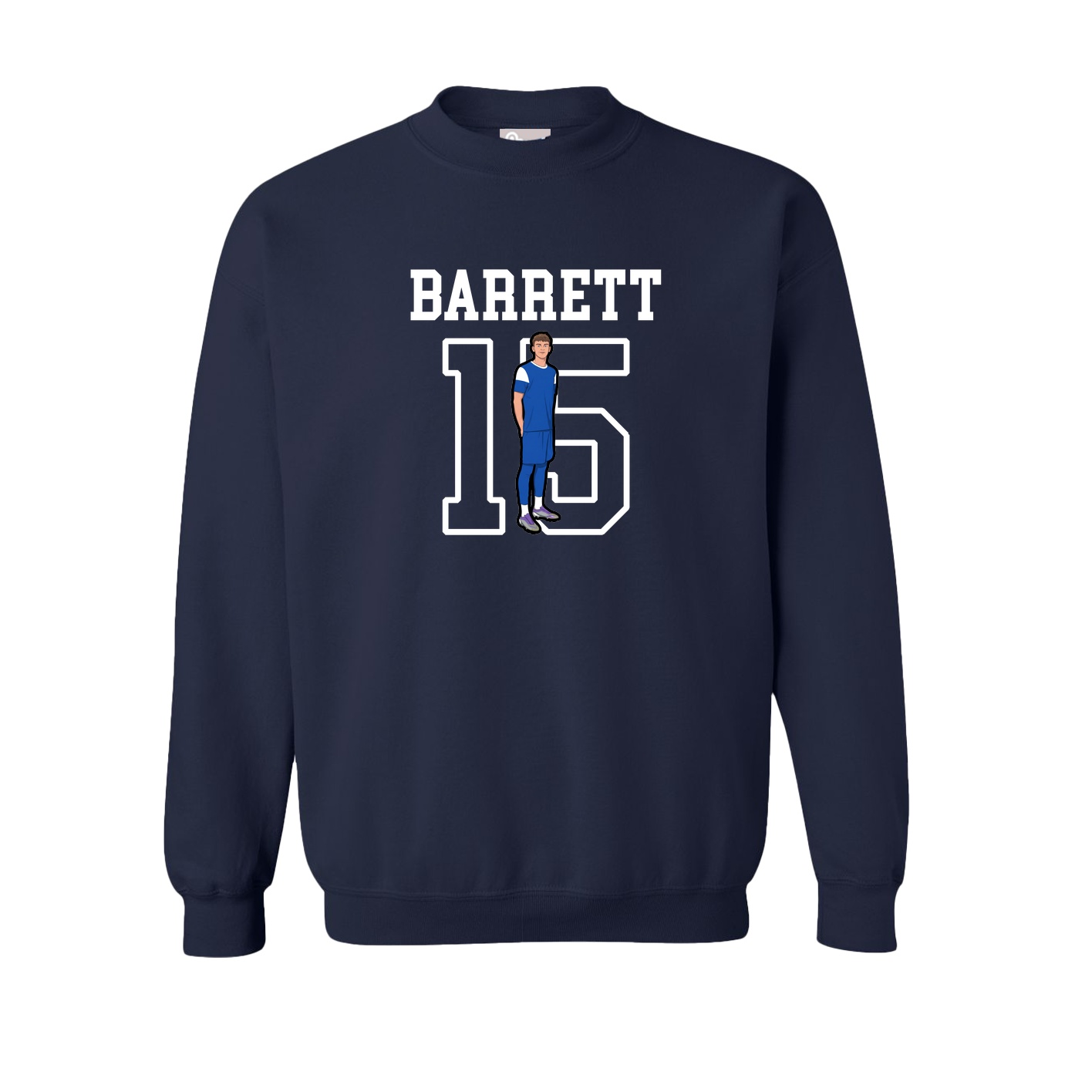 Fleece Crew — Shirsey in Navy