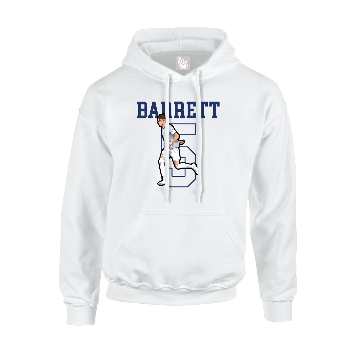 Hoodie — Shirsey in White