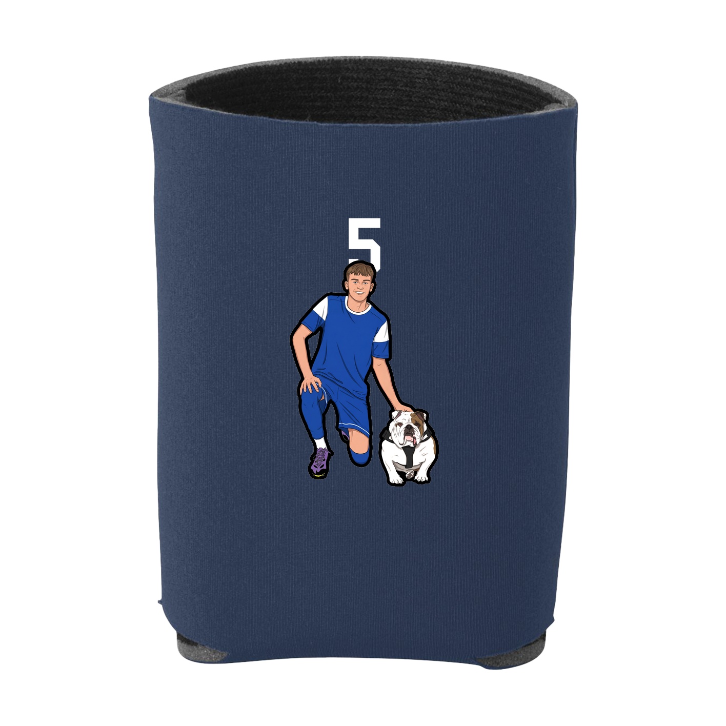 Can Holder — Number Top in Navy