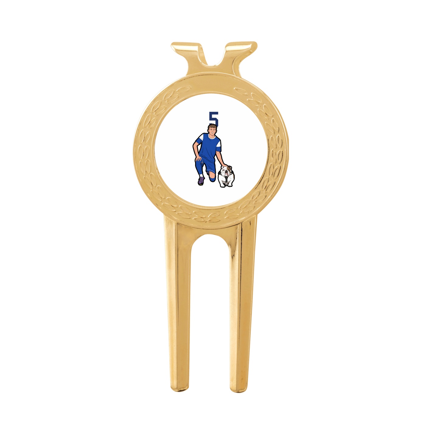 Divot Tool with Ball Marker — Number Top in Classic