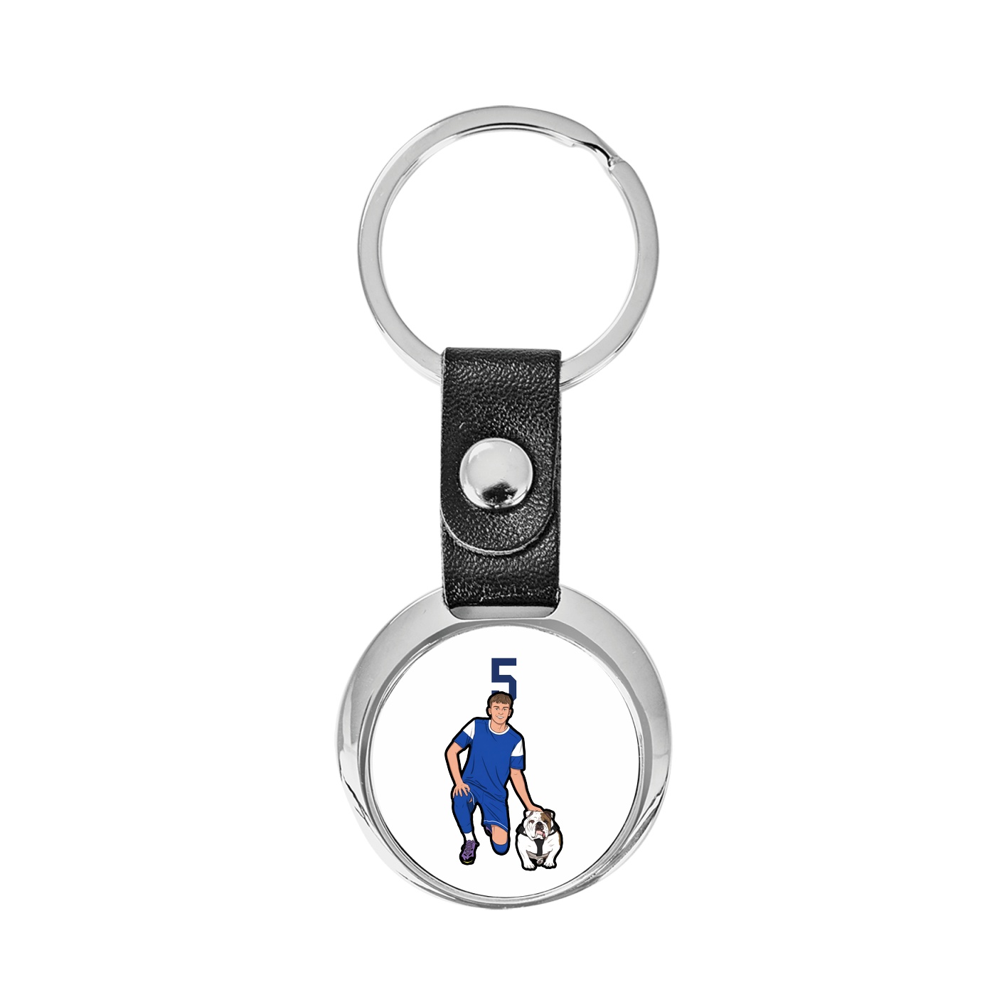Key Chain — Number Top in Classic