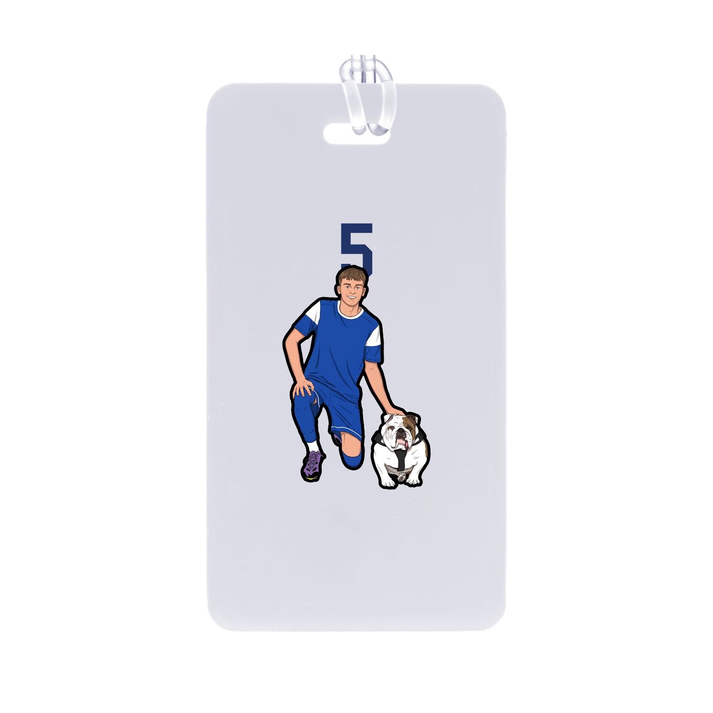 Bag Tag — Number Top in Classic