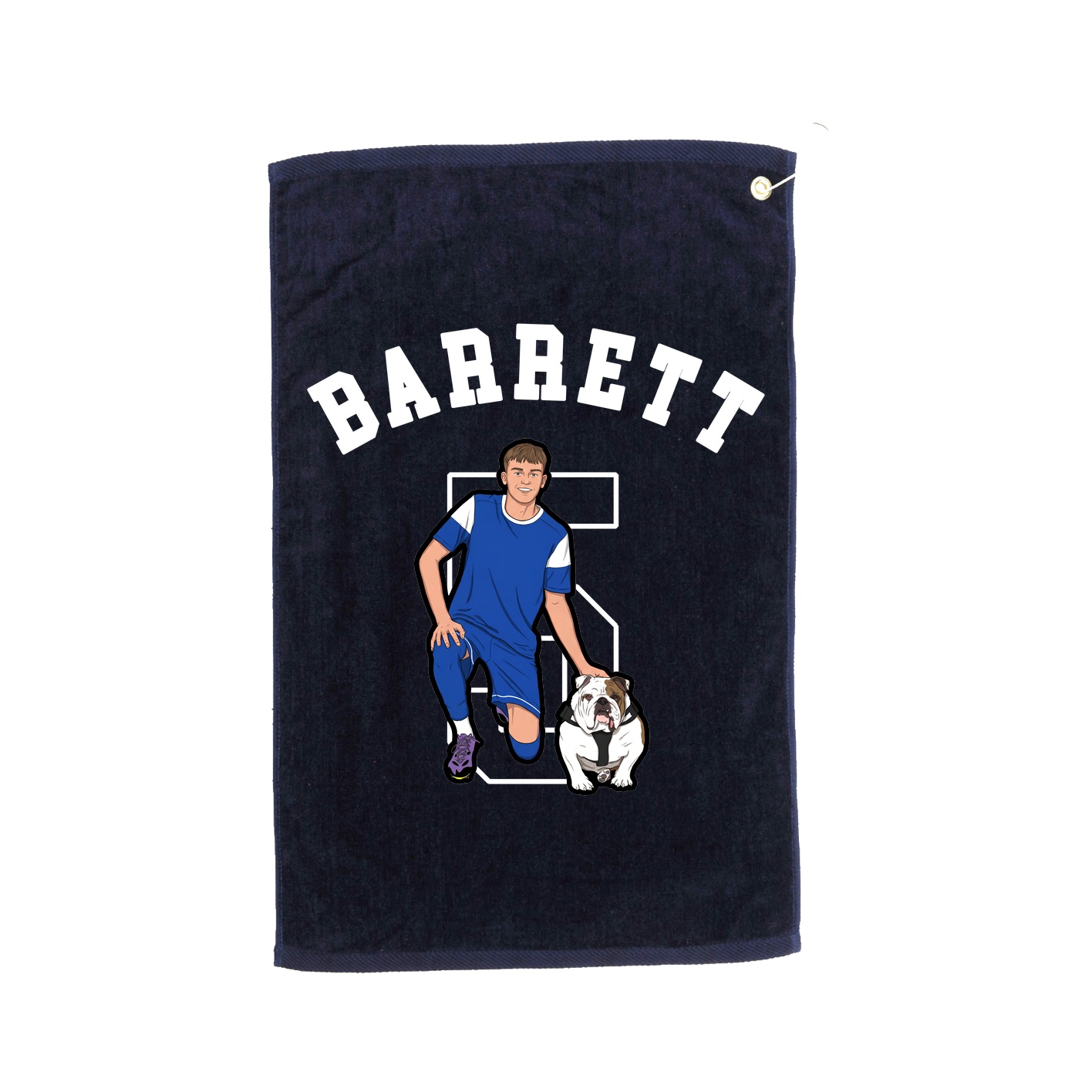 Golf Towel — Shirsey Arch in Navy