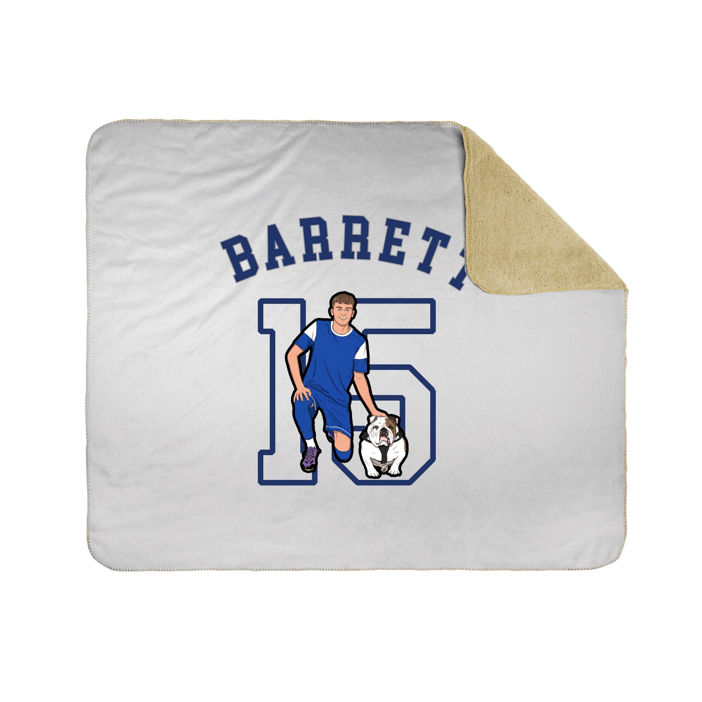 Throw Blanket — Shirsey Arch in White