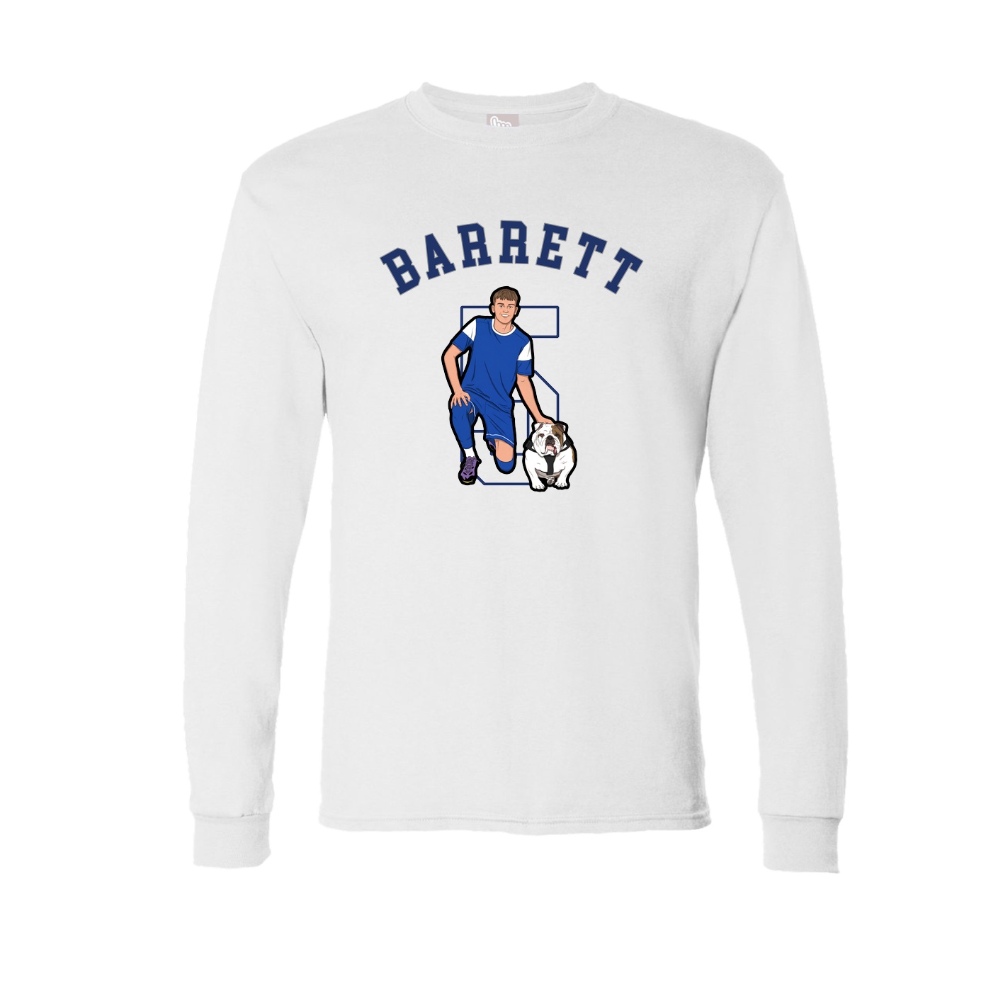 Long Sleeve Tee — Shirsey Arch in White