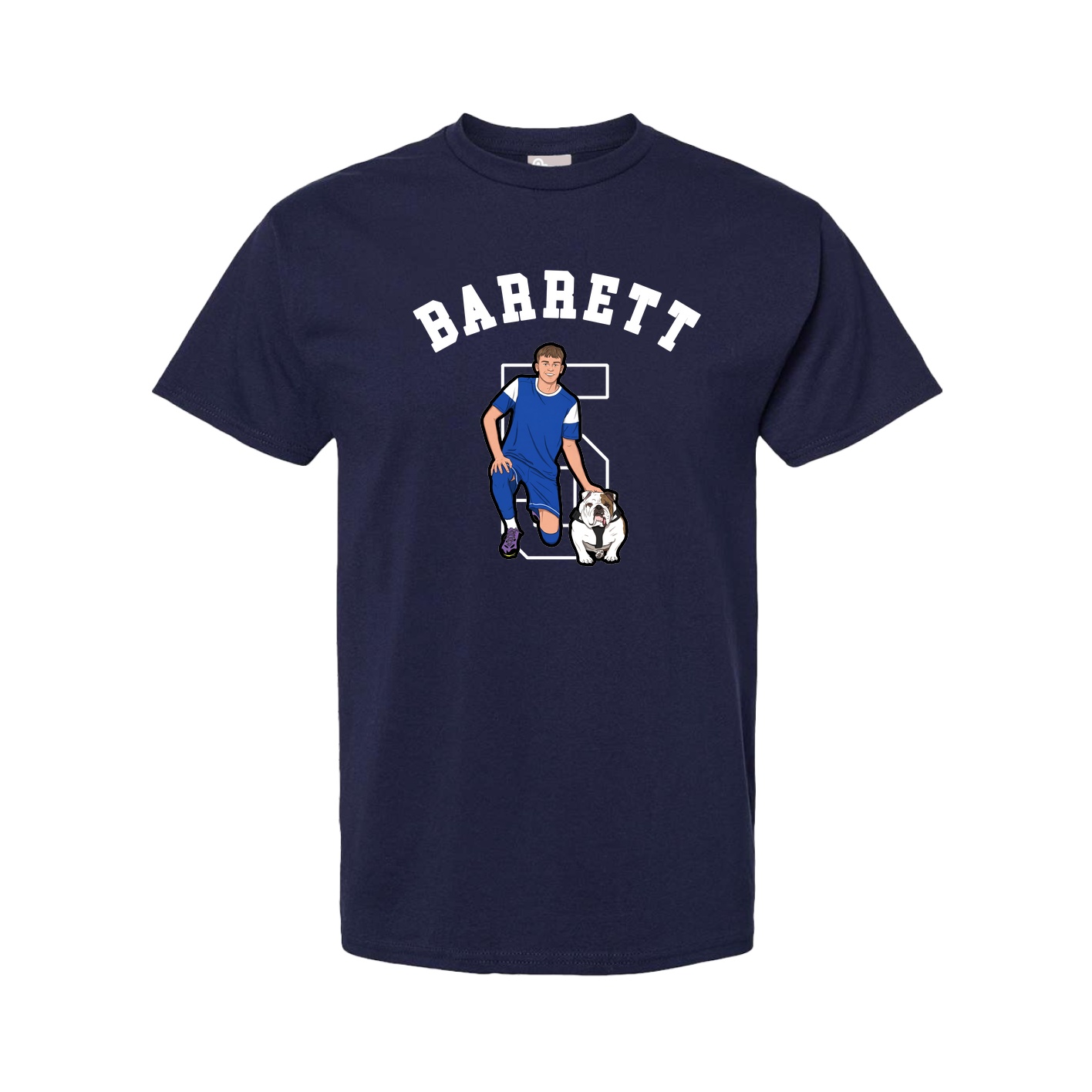 Youth Tee — Shirsey Arch in Navy