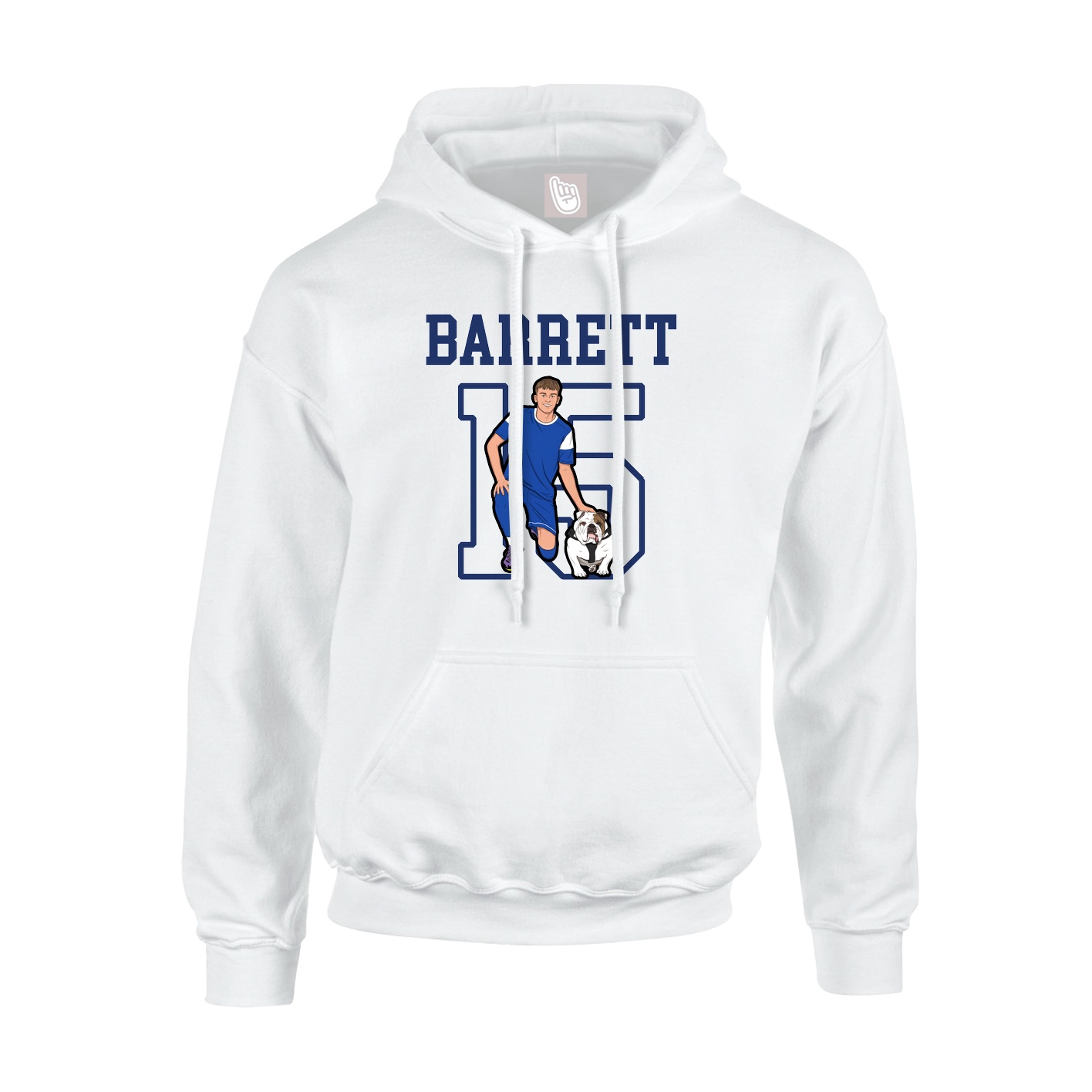 Youth Hoodie — Shirsey in White