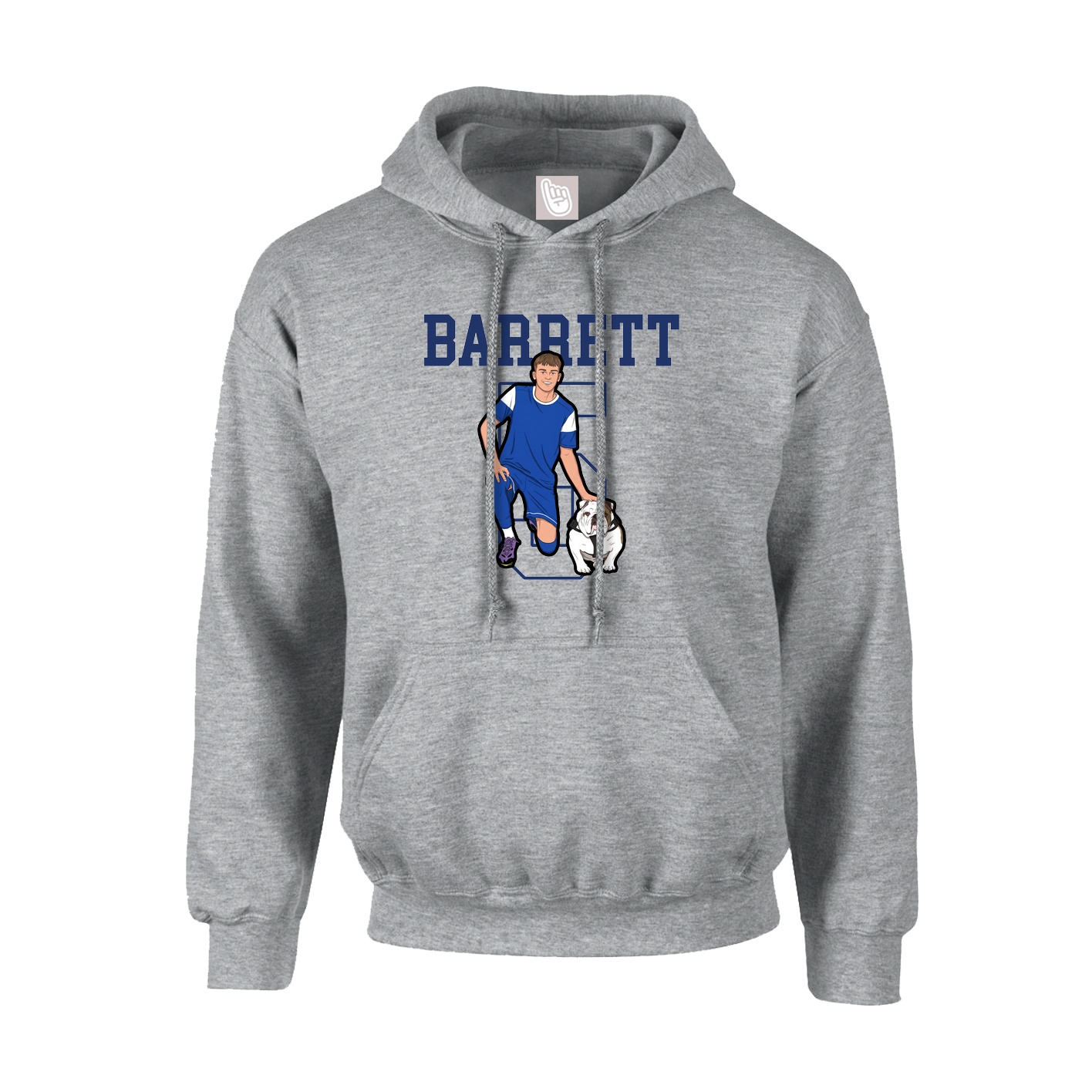 Youth Hoodie — Shirsey in Grey