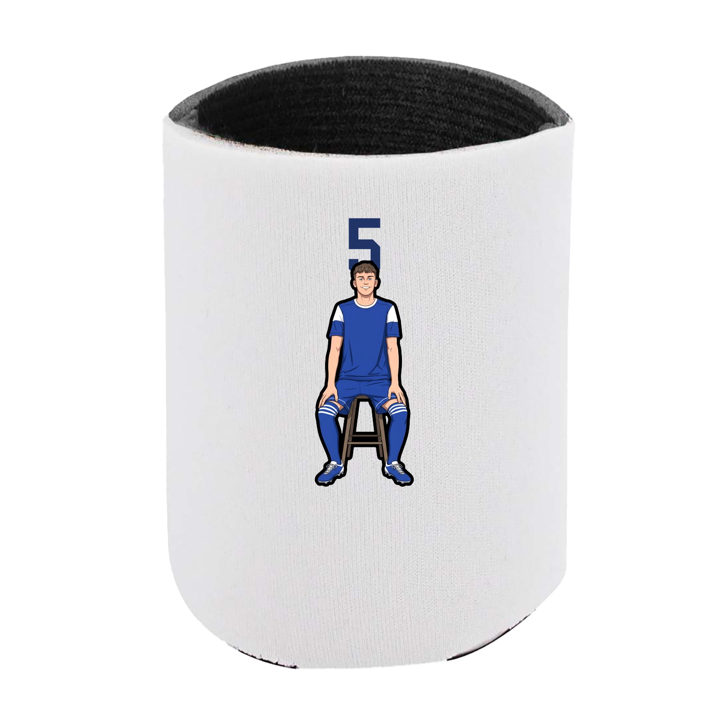 Can Holder — Number Top in White