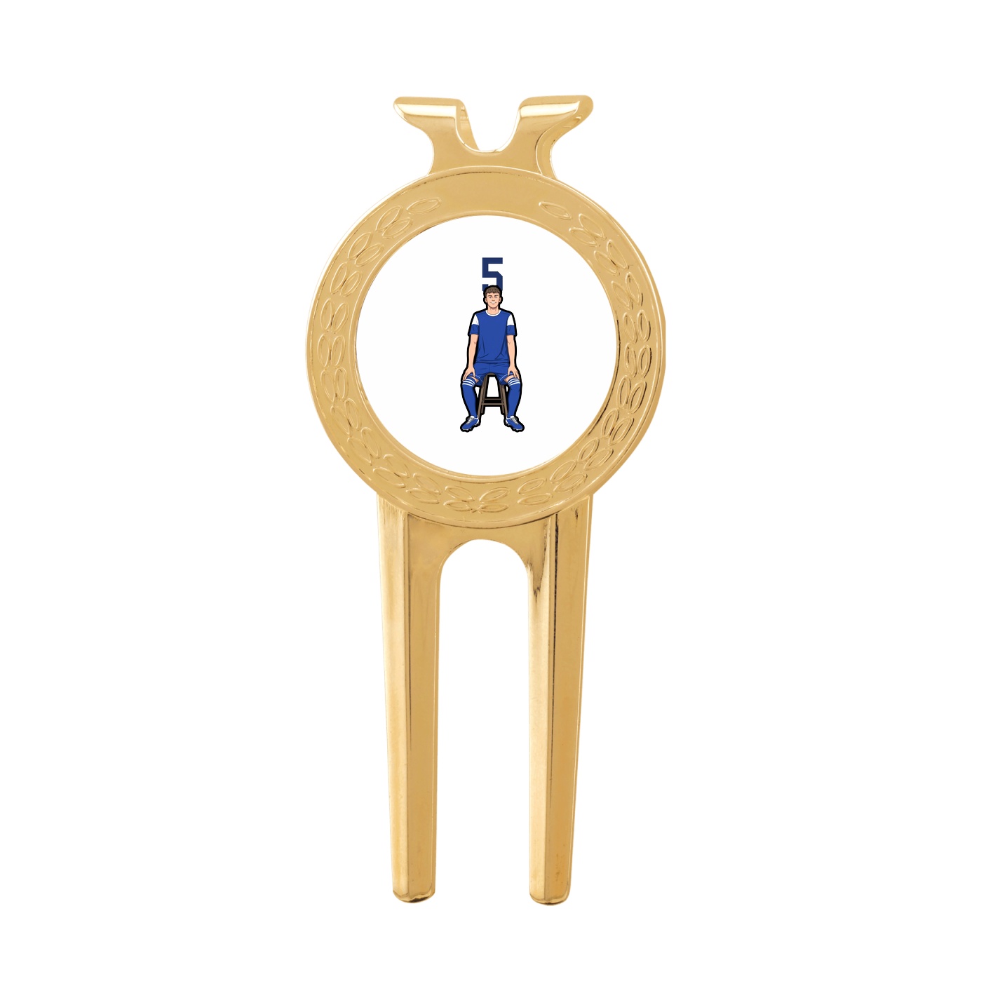 Divot Tool with Ball Marker — Number Top in Classic