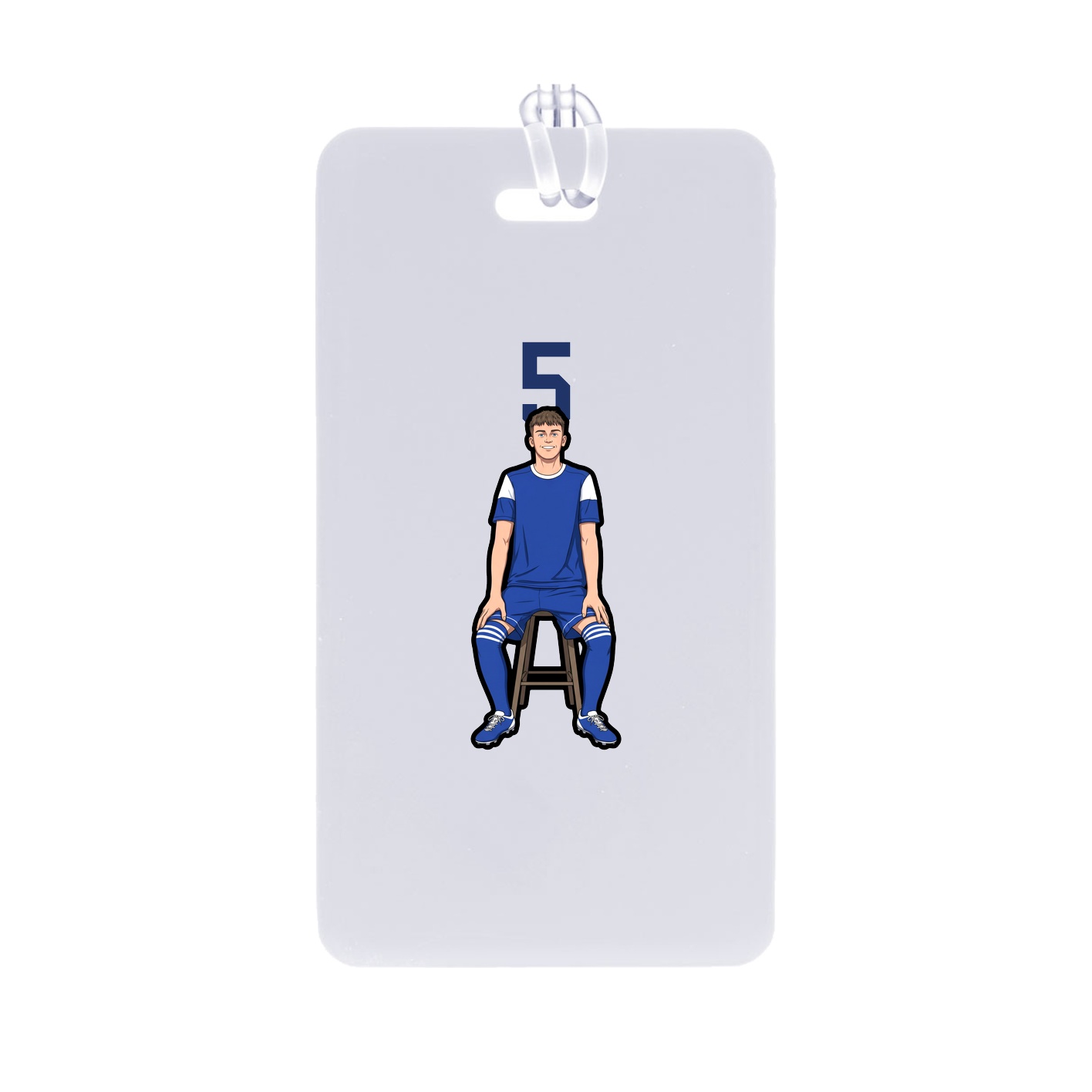 Bag Tag — Number Top in Classic