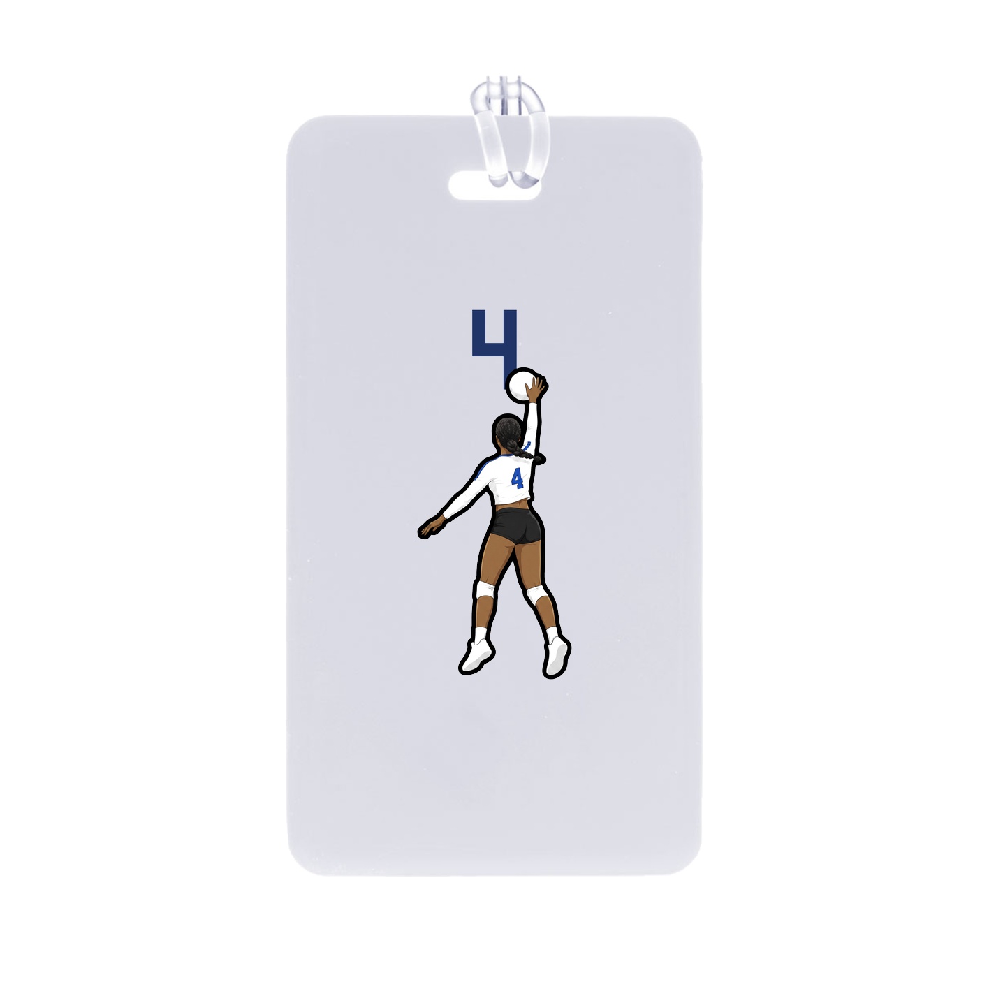 Bag Tag — Number Top in Classic