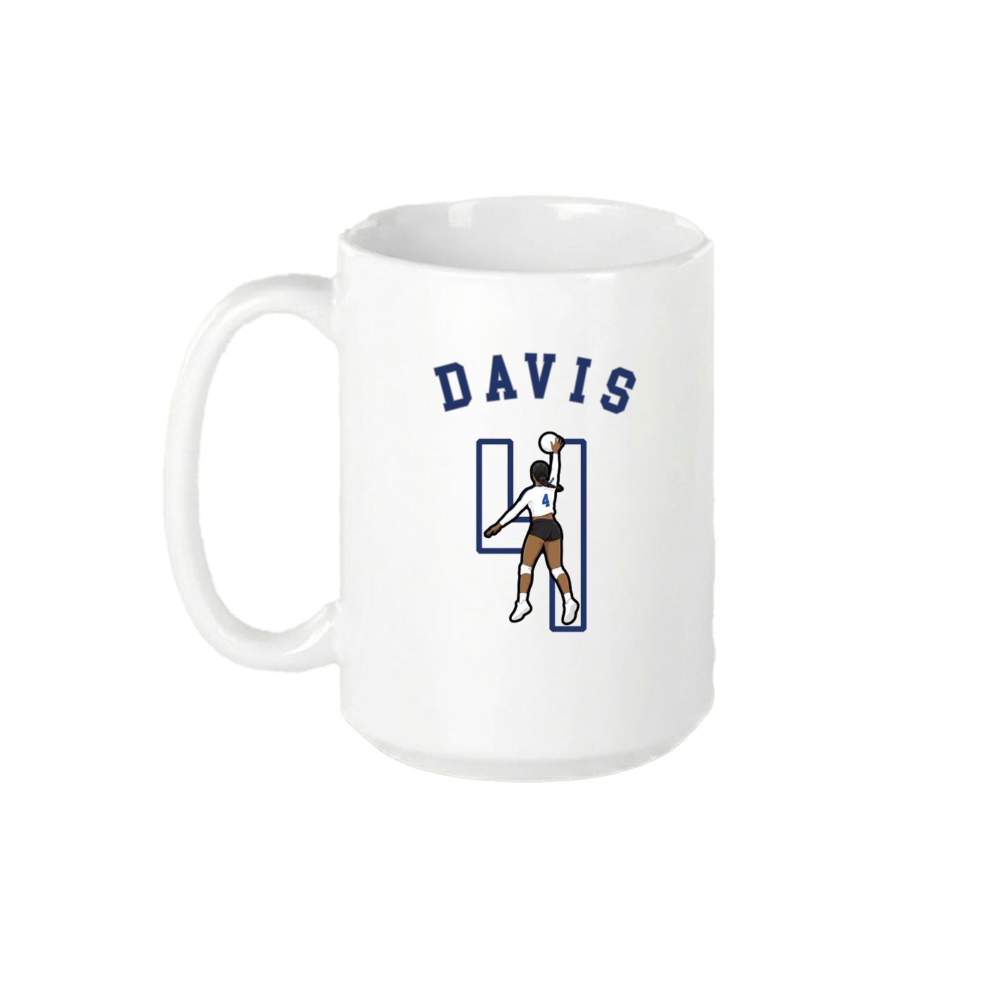 15oz Coffee Mug — Shirsey Arch in White