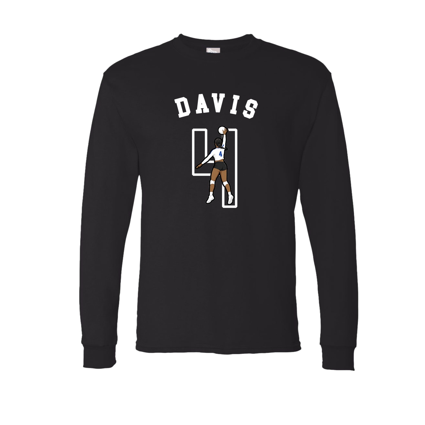 Long Sleeve Tee — Shirsey Arch in Black