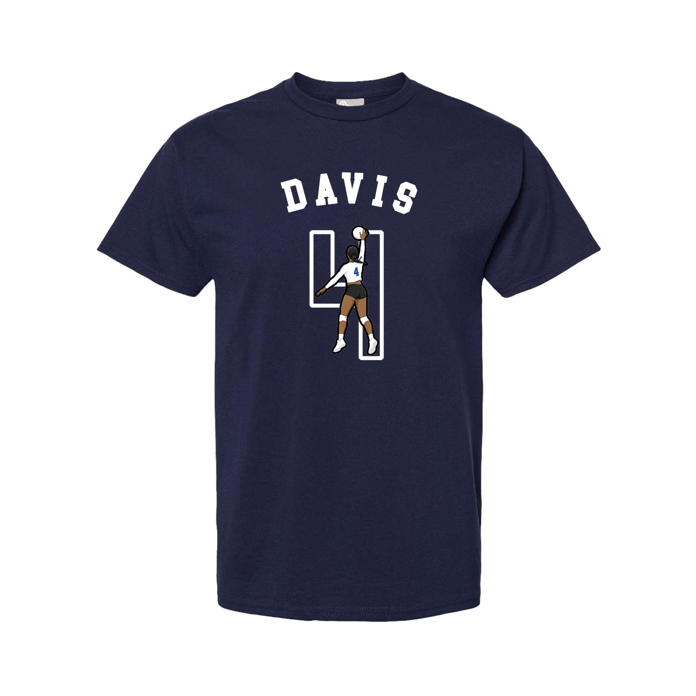 Youth Tee — Shirsey Arch in Navy