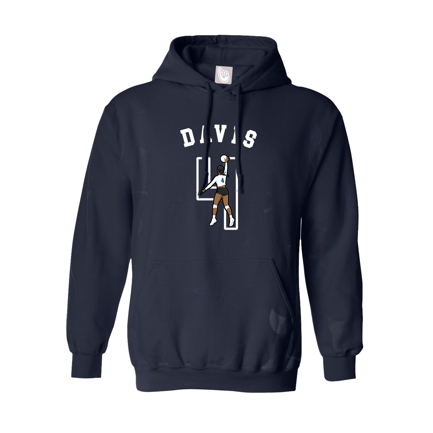 Youth Hoodie — Shirsey Arch in Navy