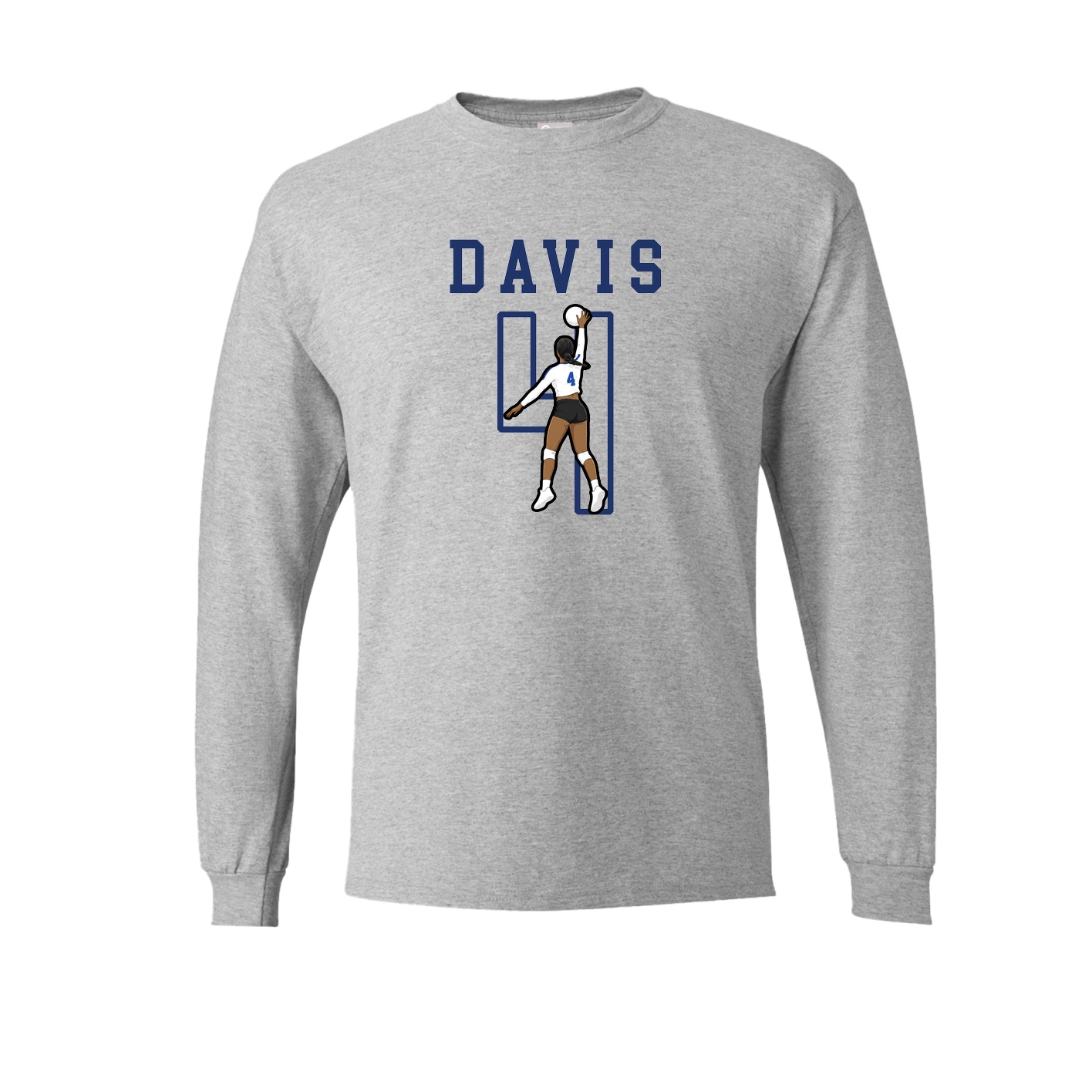 Long Sleeve Tee — Shirsey in Grey