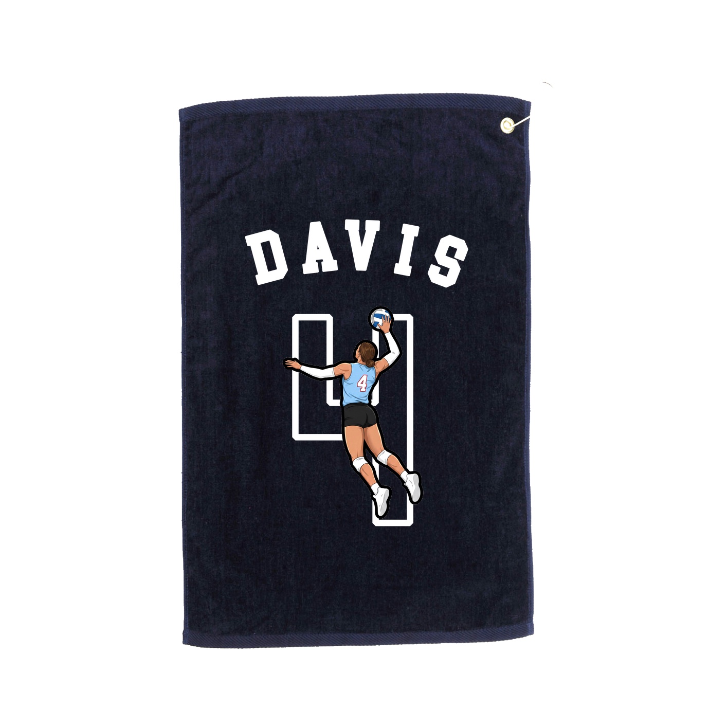 Golf Towel — Shirsey Arch in Navy
