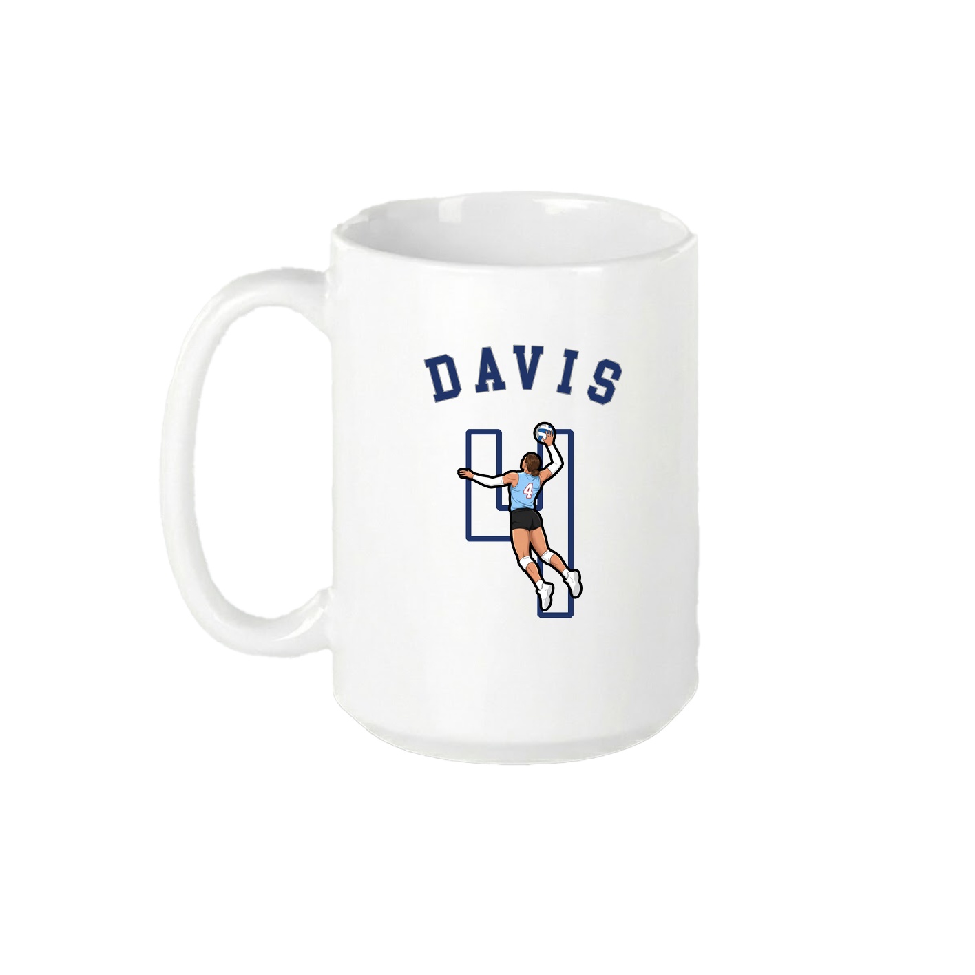 15oz Coffee Mug — Shirsey Arch in White