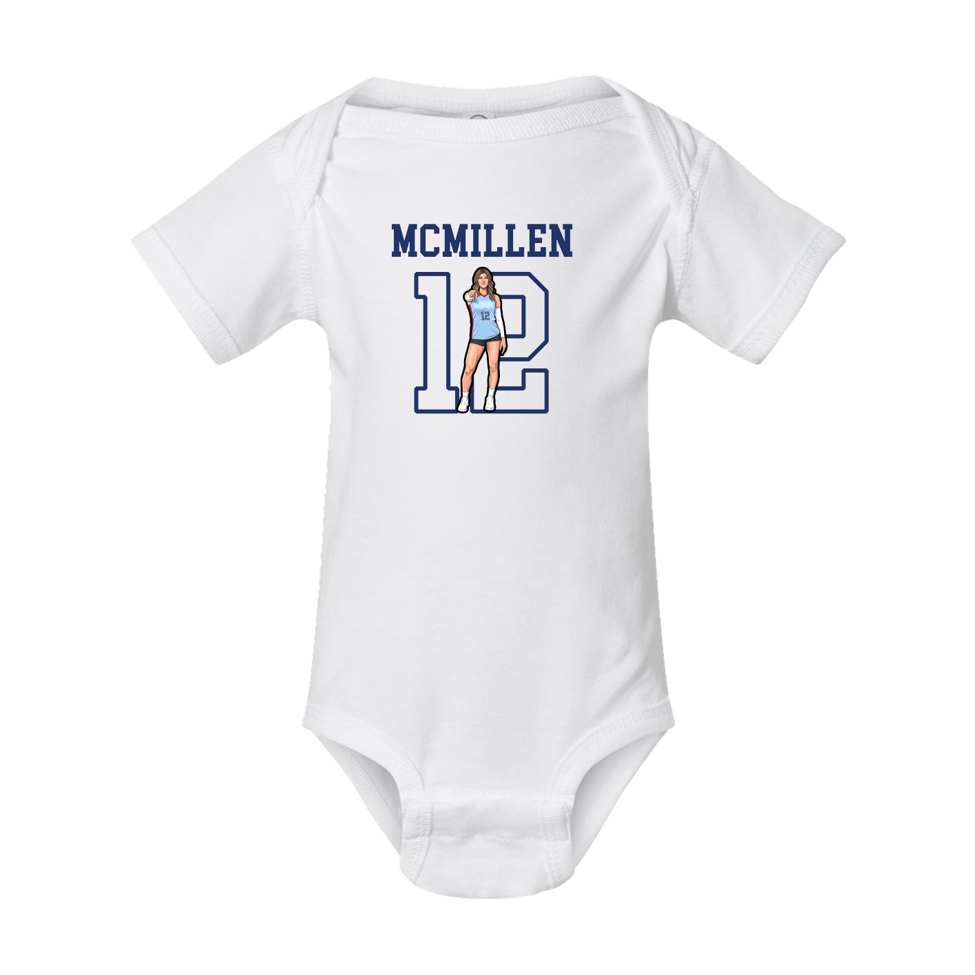 Baby Onesie — Shirsey in White