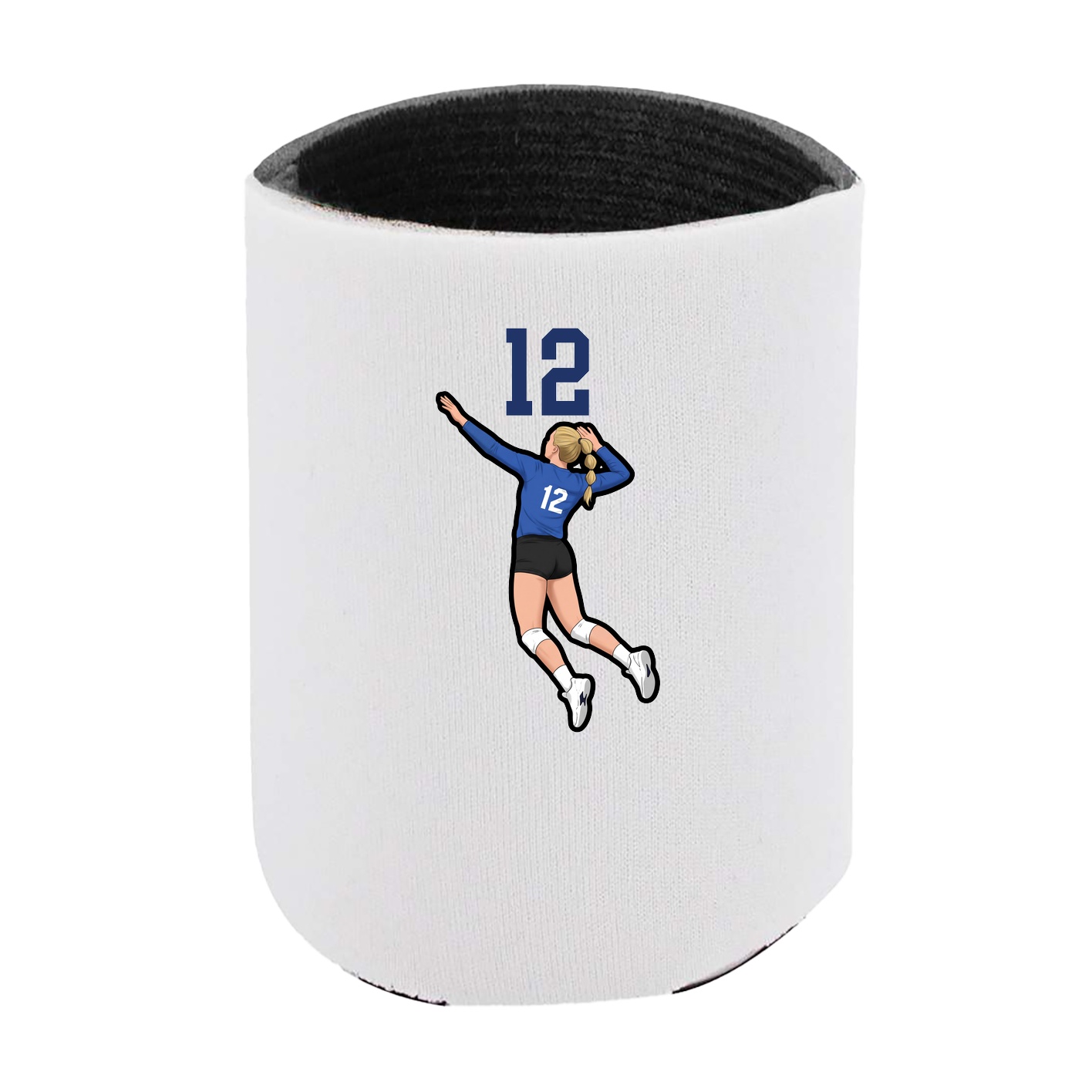 Can Holder — Number Top in White