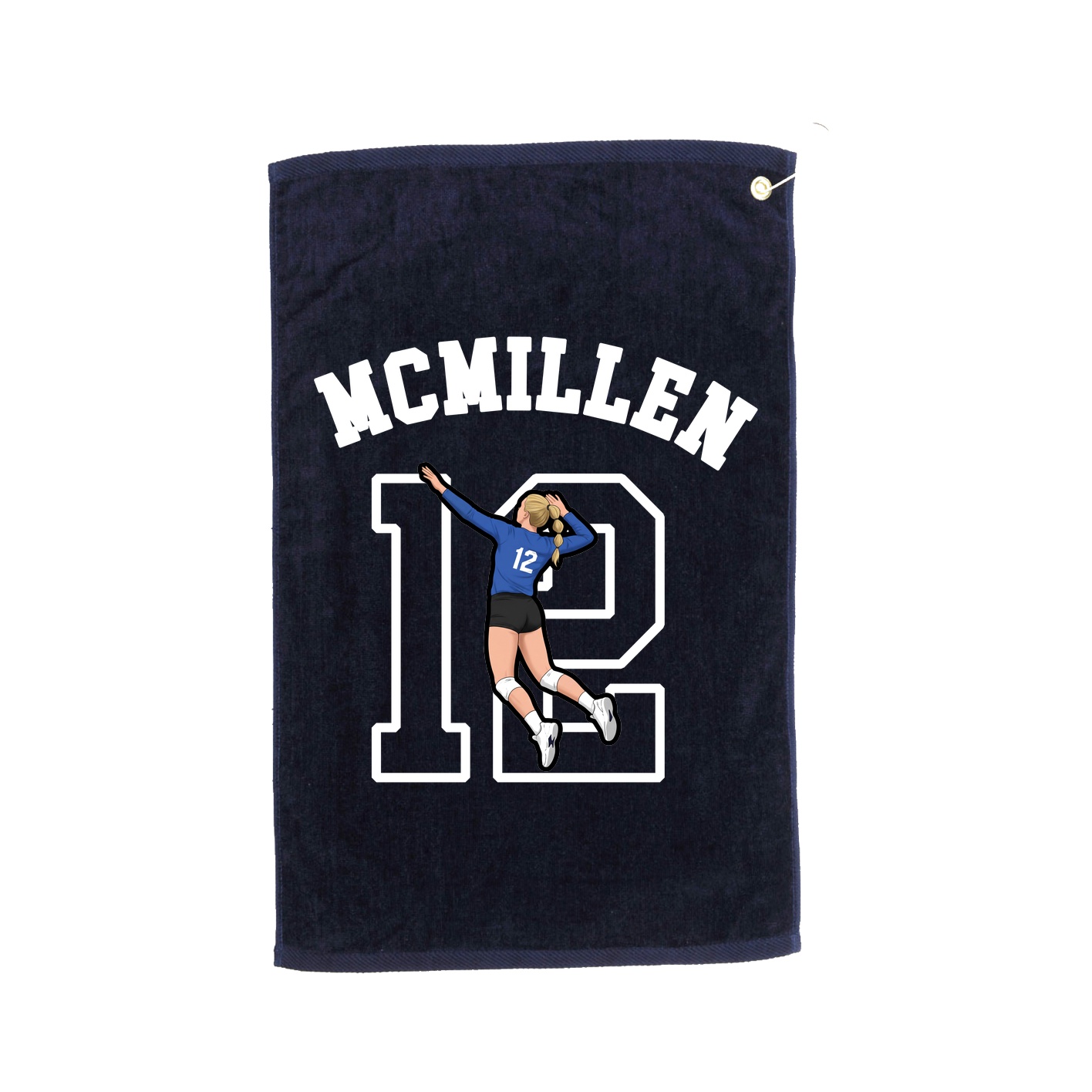 Golf Towel — Shirsey Arch in Navy