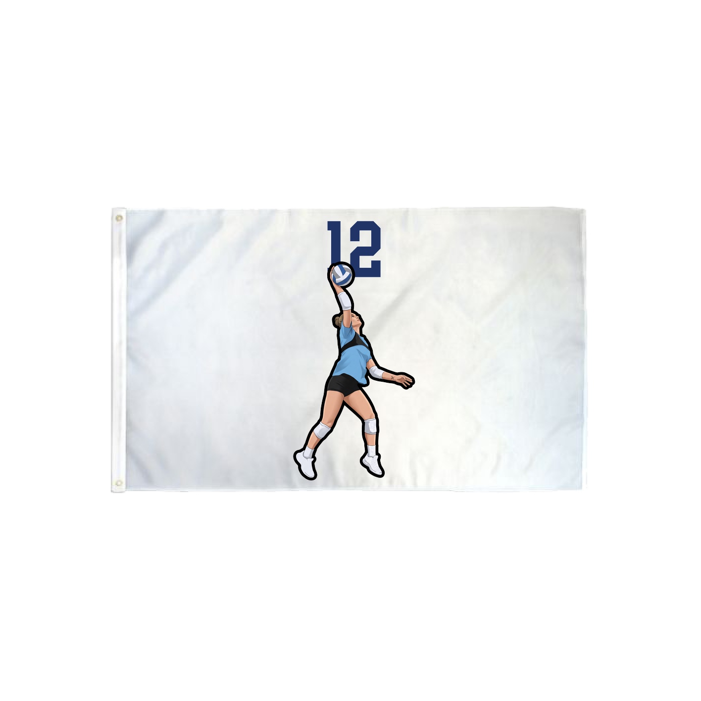 3x5 Flag — Number Top in Classic