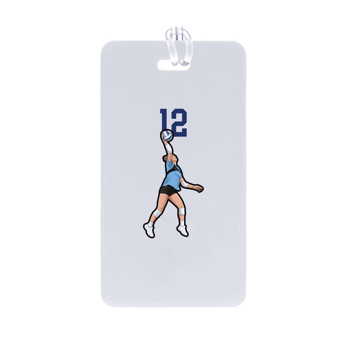 Bag Tag — Number Top in Classic