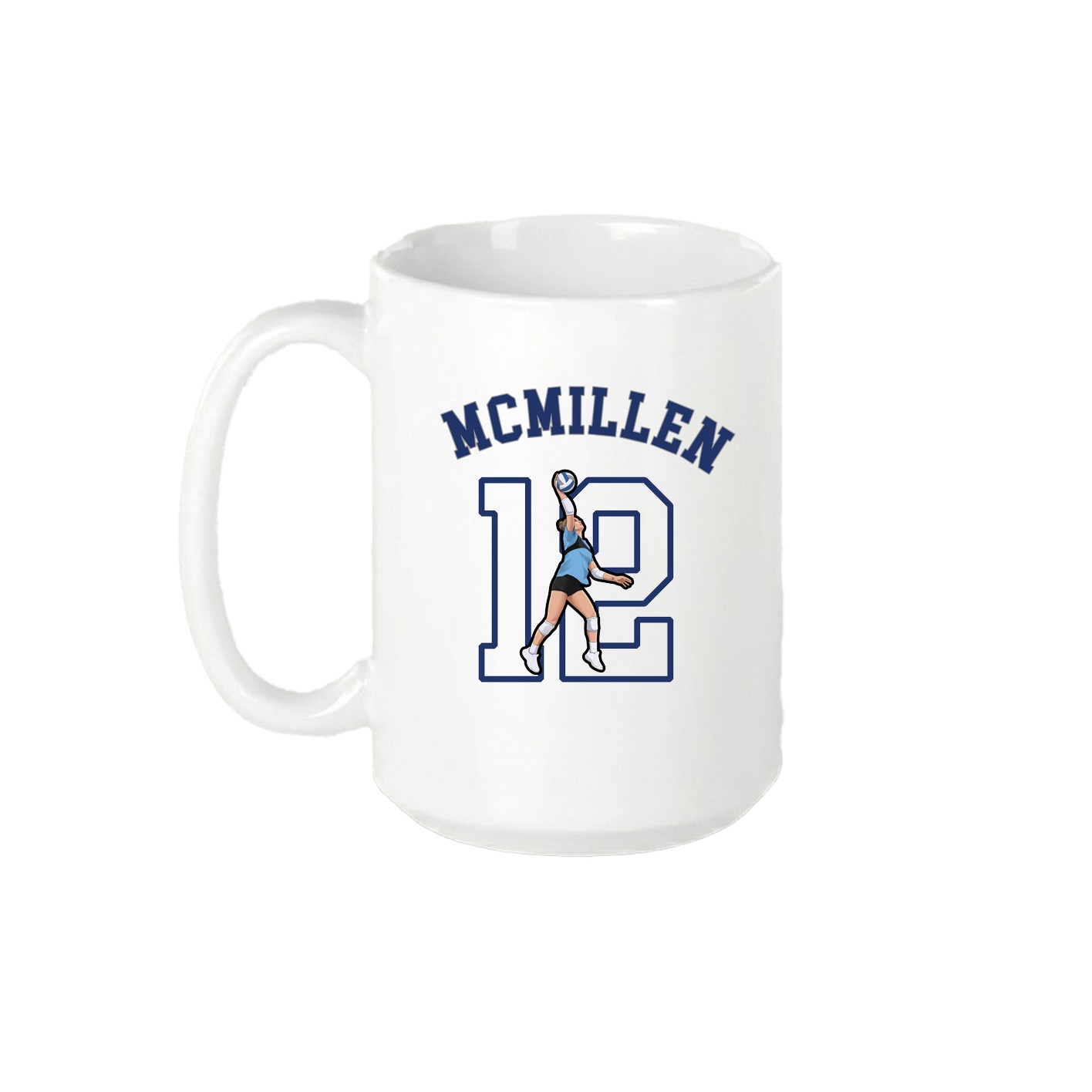 15oz Coffee Mug — Shirsey Arch in White