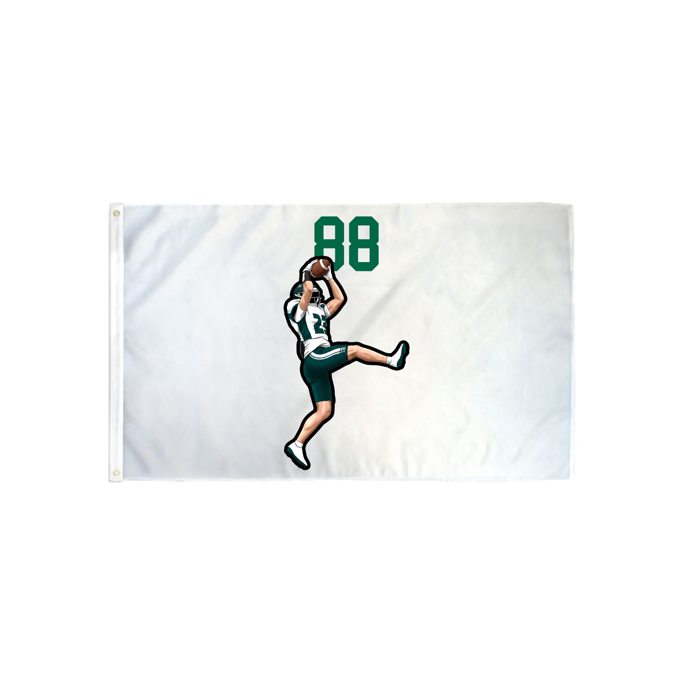 3x5 Flag — Number Top in Classic
