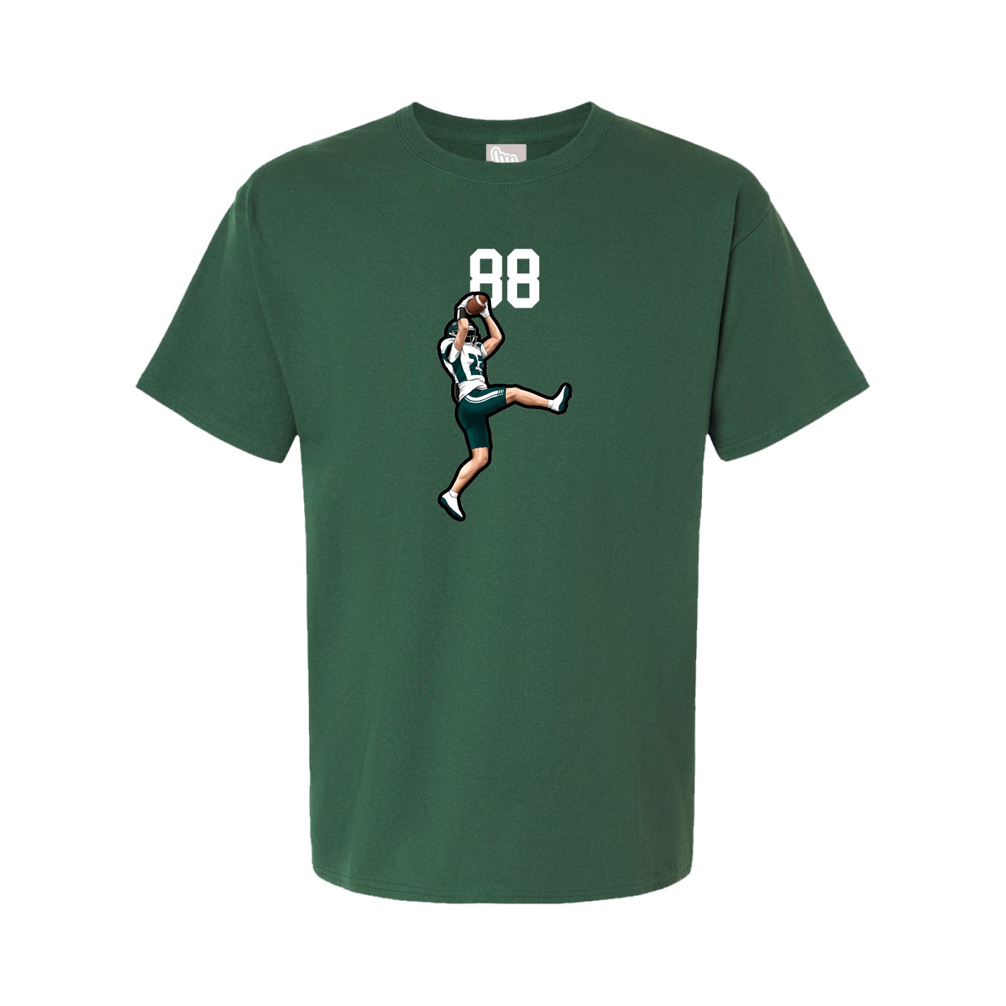 Tee — Number Top in Green