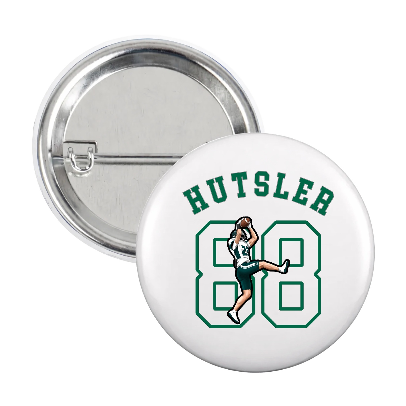 Game Day Button — Shirsey Arch in White