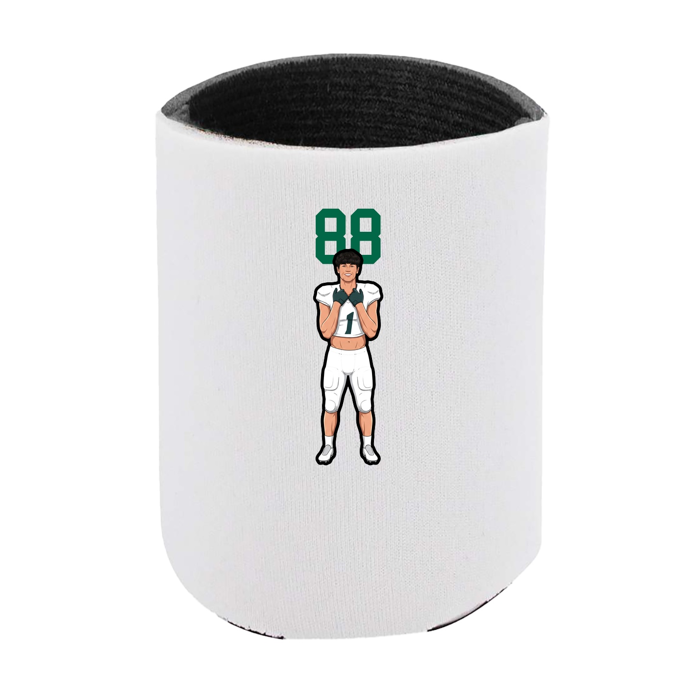 Can Holder — Number Top in White