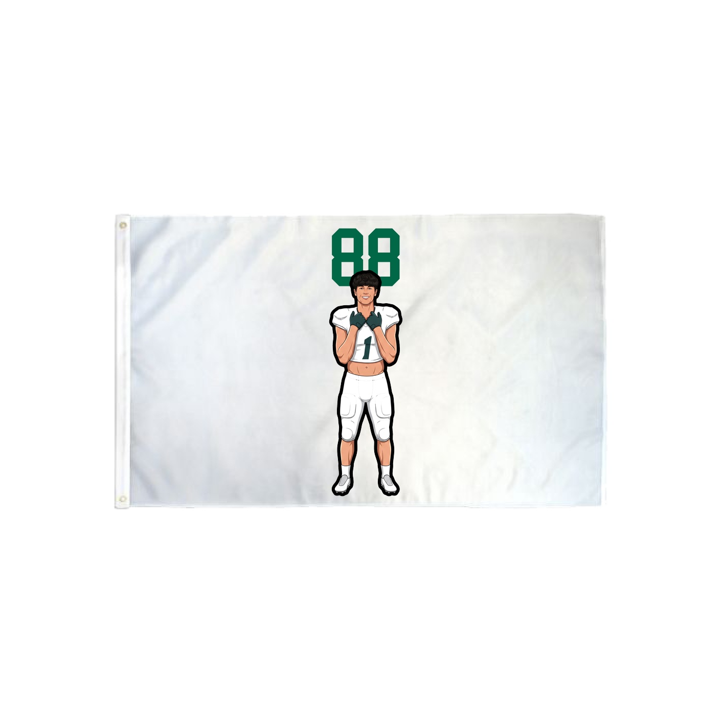 3x5 Flag — Number Top in Classic