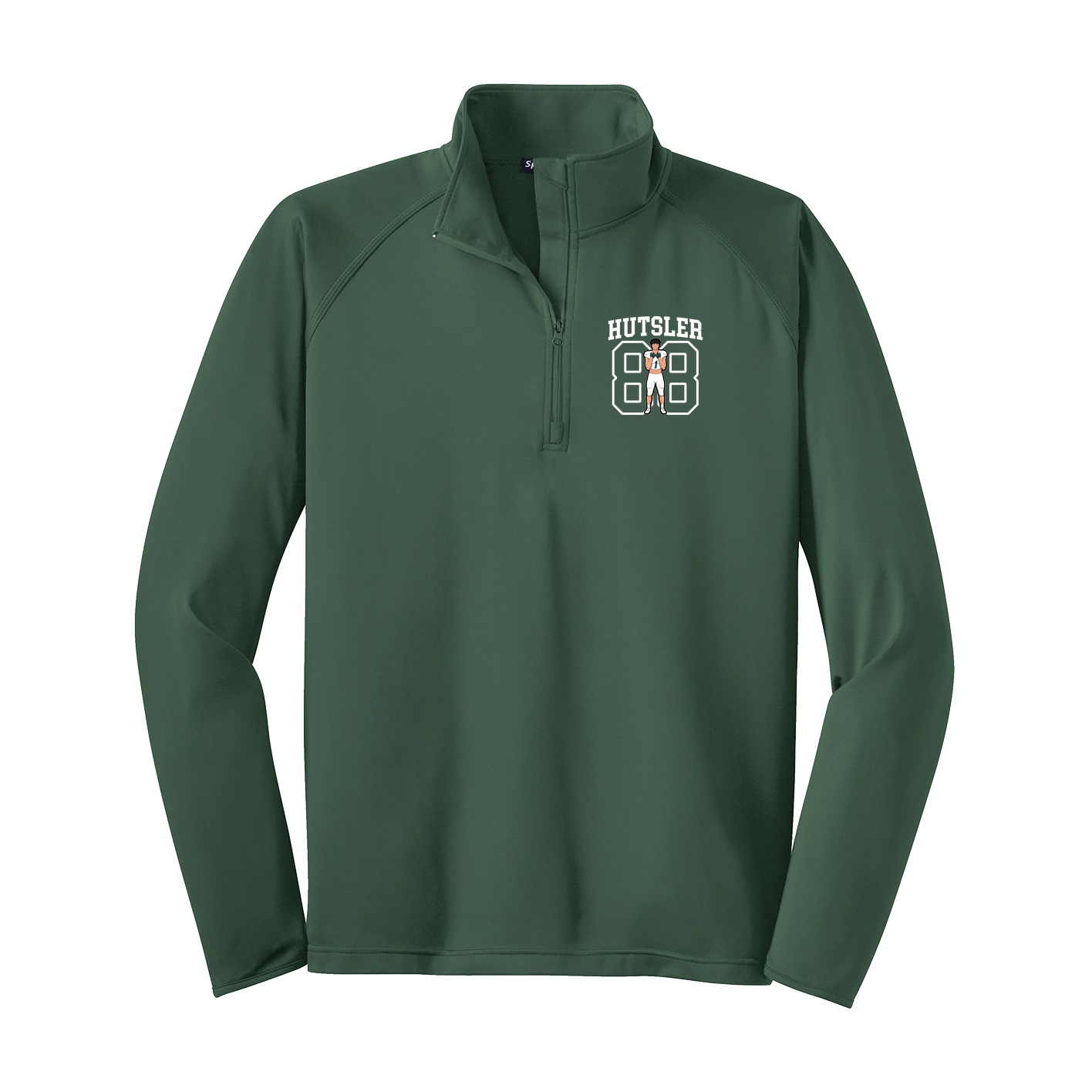 Q-Zip Pullover — Shirsey in Green
