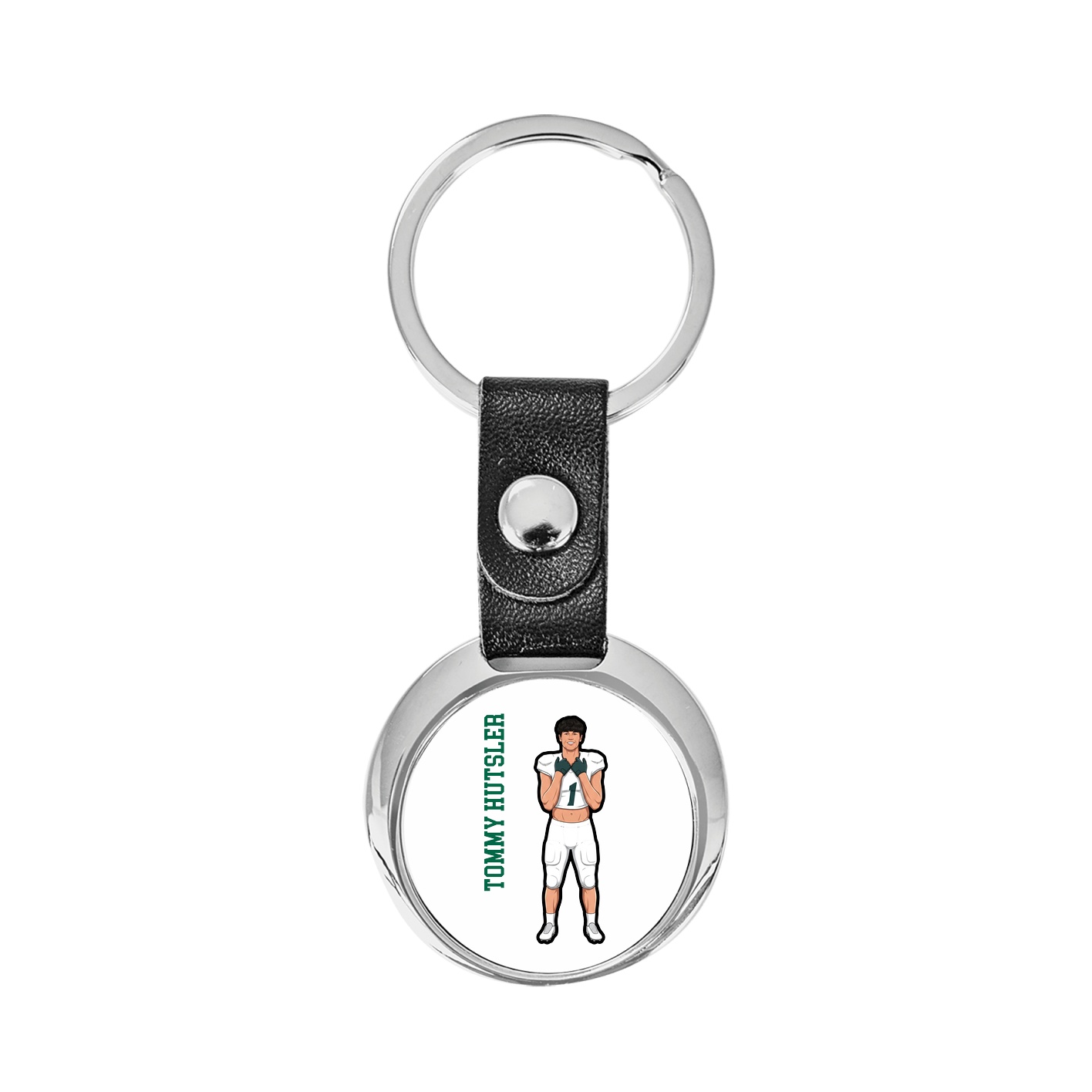Key Chain — Name Vertical in Classic
