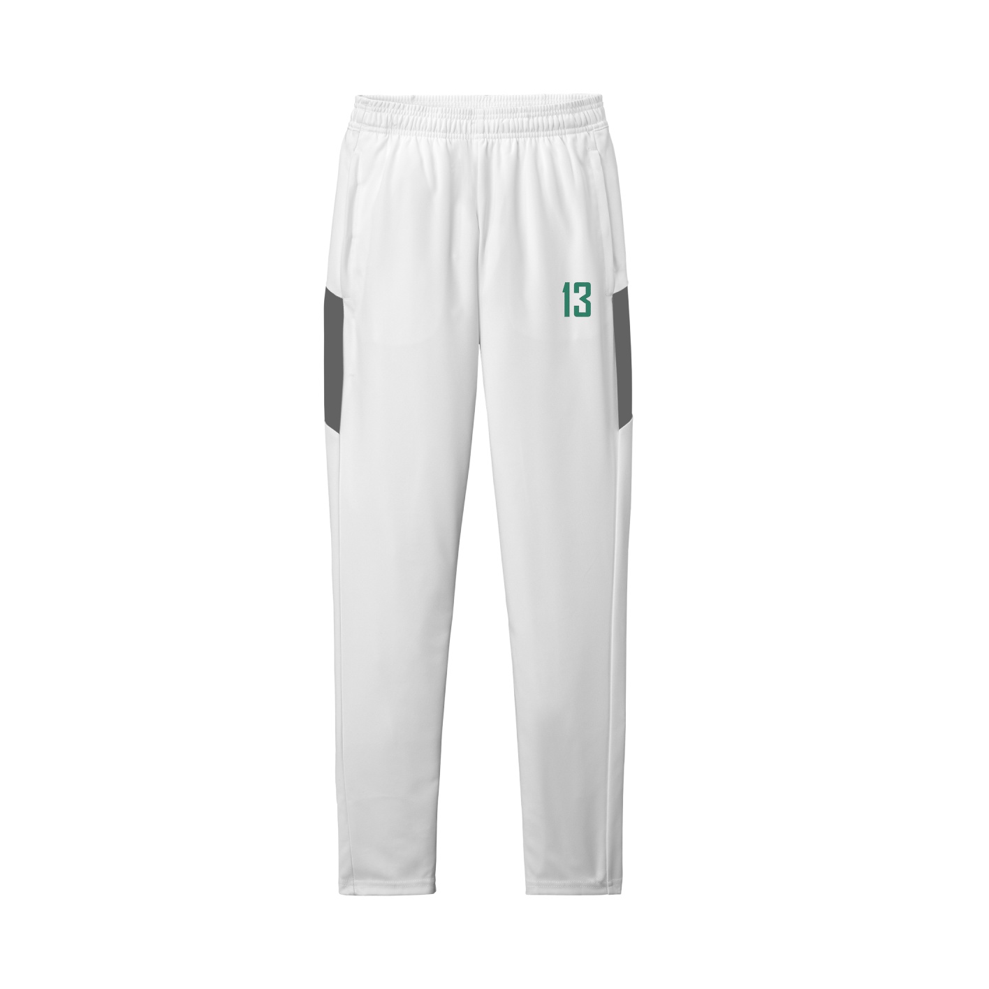 Team Travel Pant — Front Shirsy in White/Grey