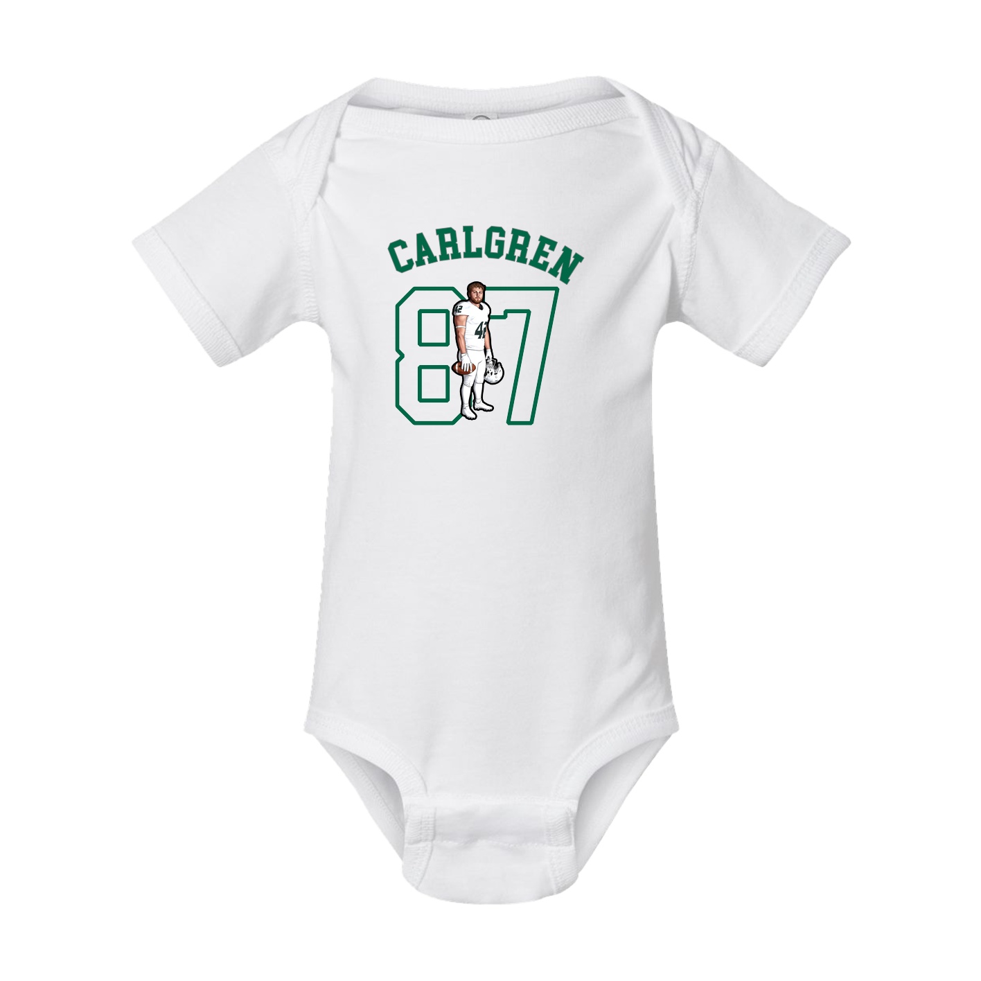 Baby Onesie — Shirsey Arch in White