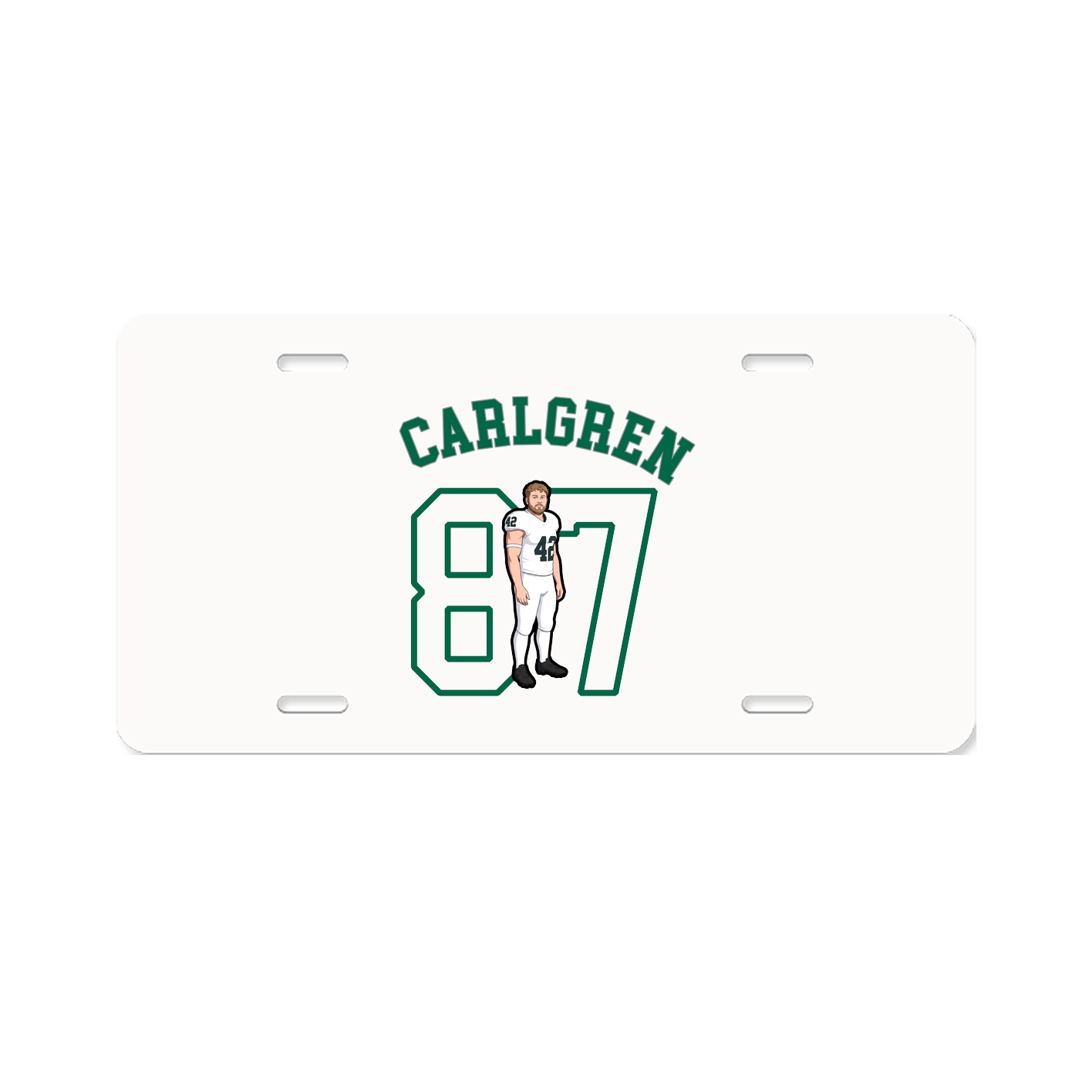 License Plate — Shirsey Arch in Classic