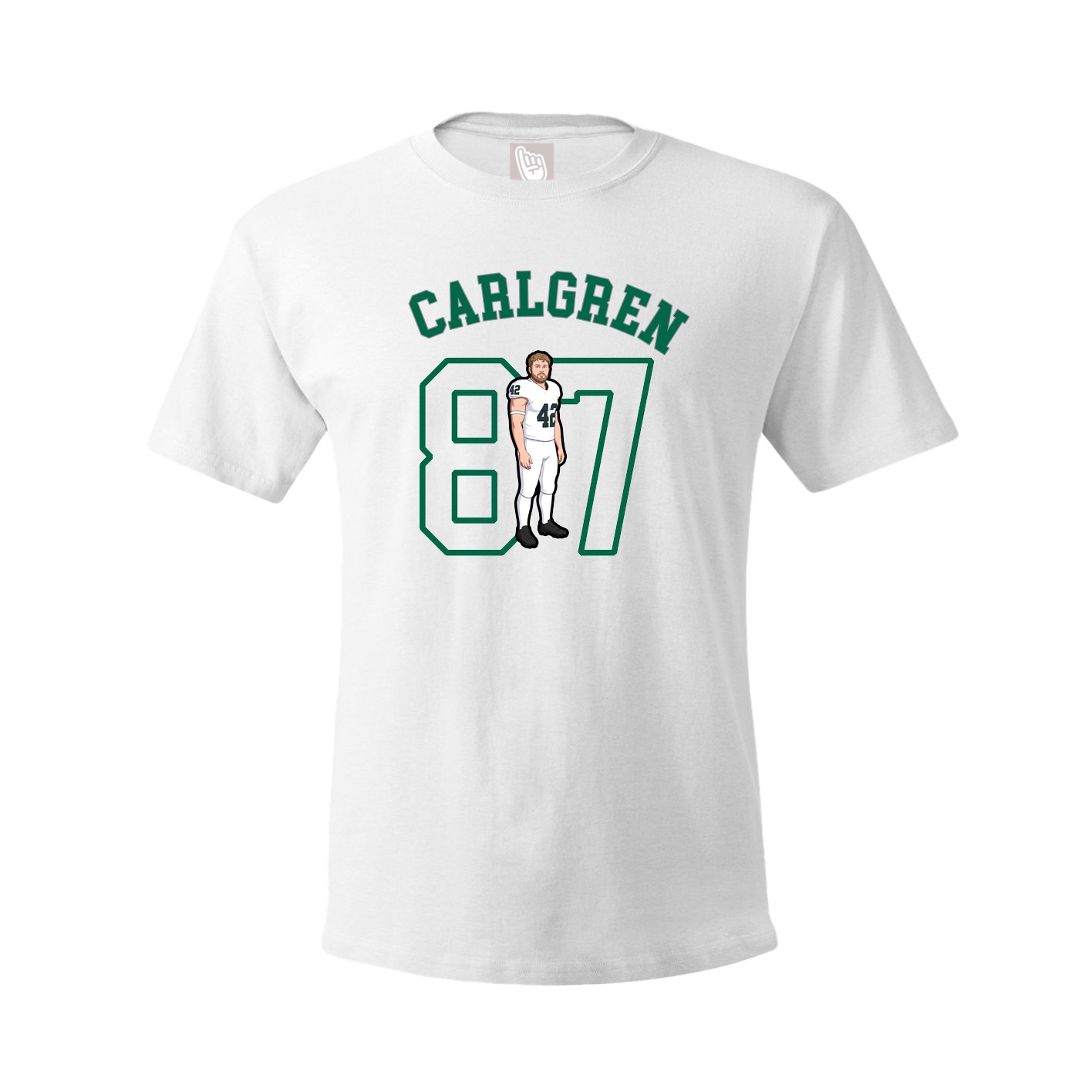 Tee — Shirsey Arch in White