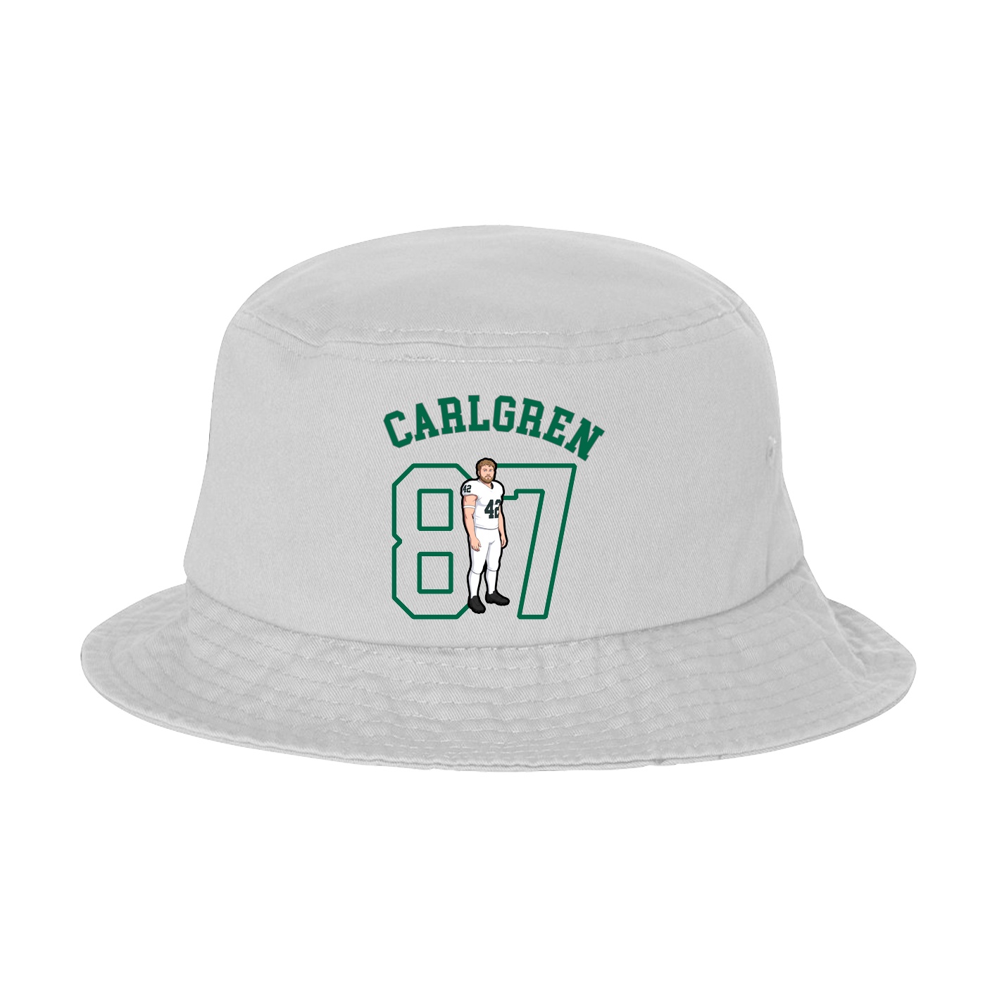 Bucket Cap — Shirsey Arch in White