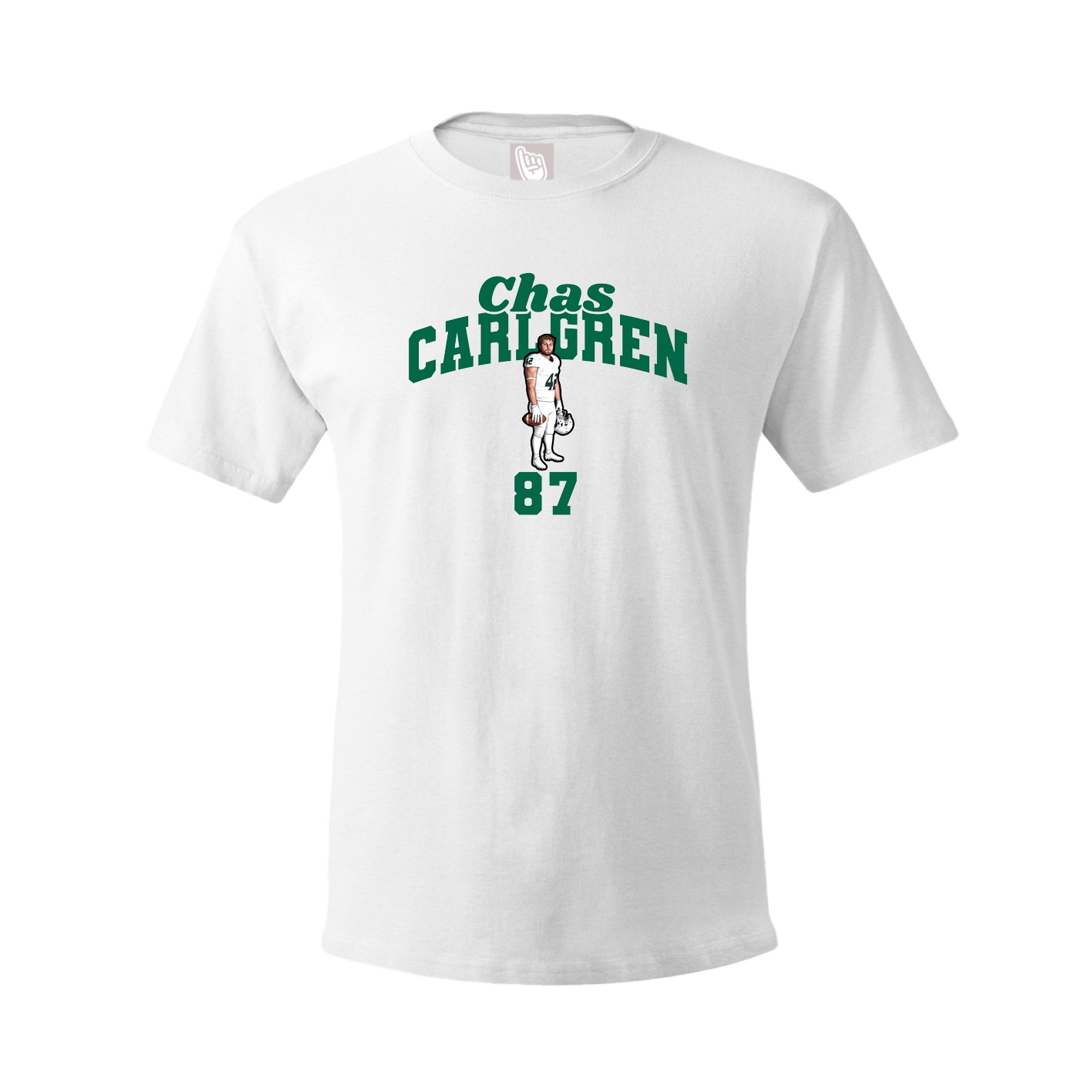 Youth Tee — Signature Arch in White