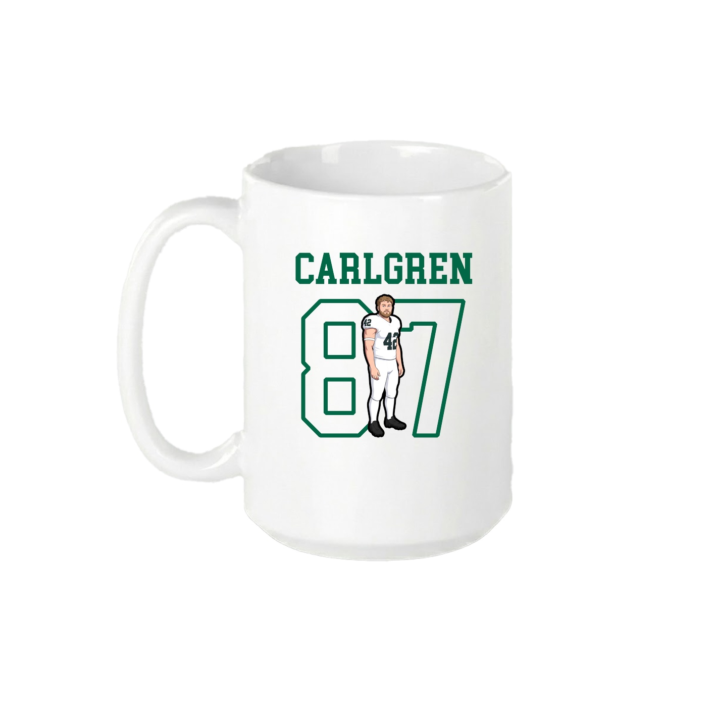 15oz Coffee Mug — Shirsey in White