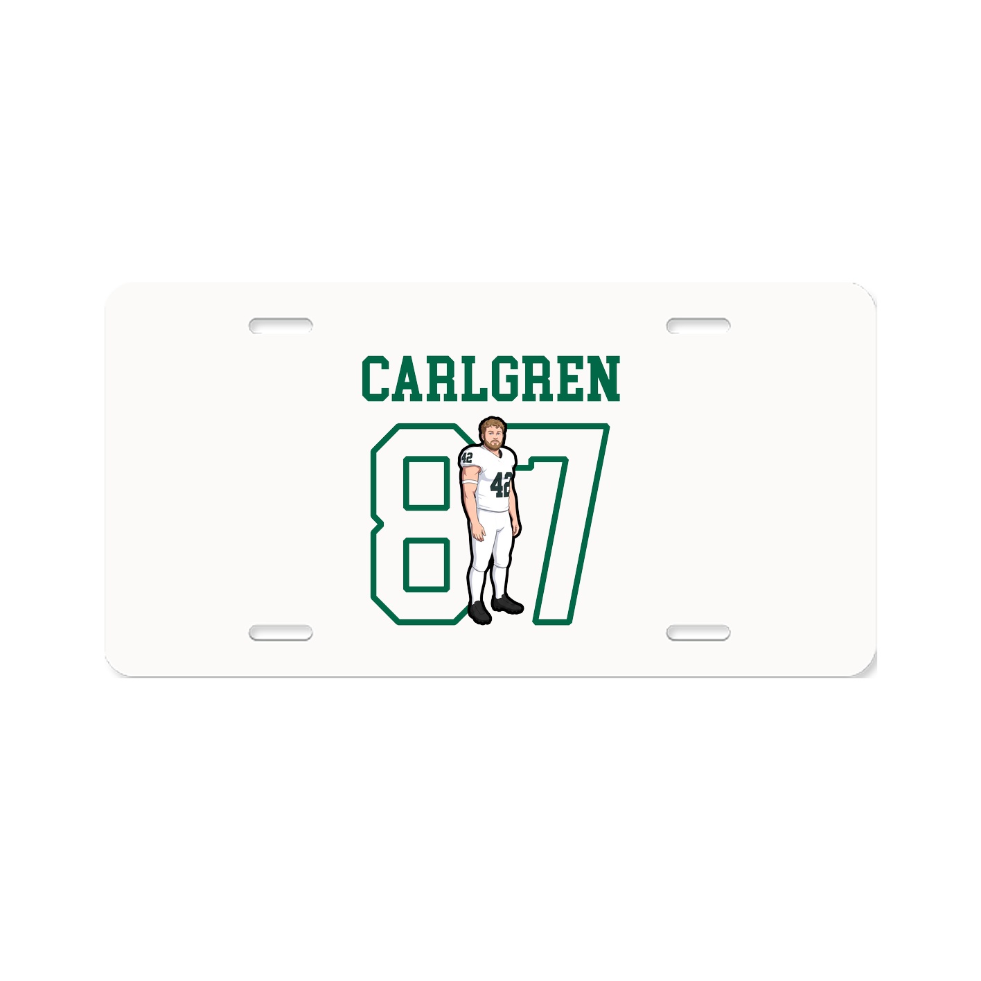 License Plate — Shirsey in Classic