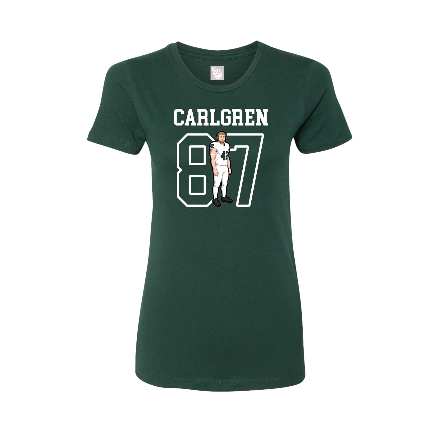 Fitted Women's Tee — Shirsey in Green