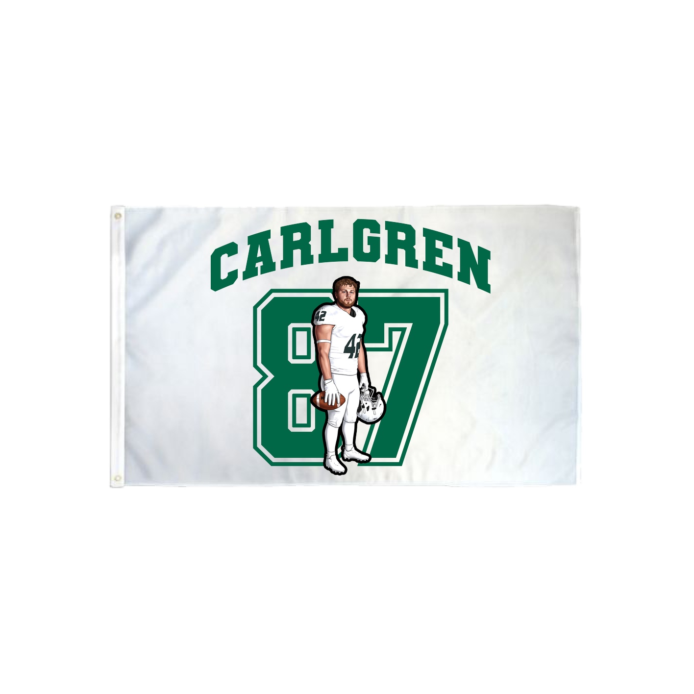 3x5 Flag — Number in Classic