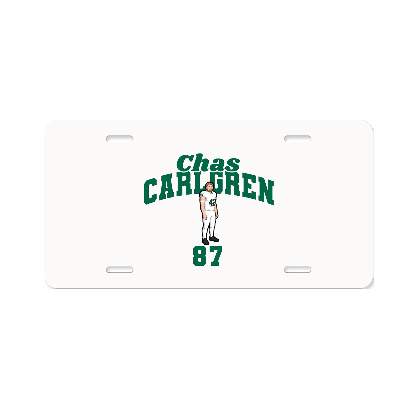 License Plate — Signature Arch in Classic