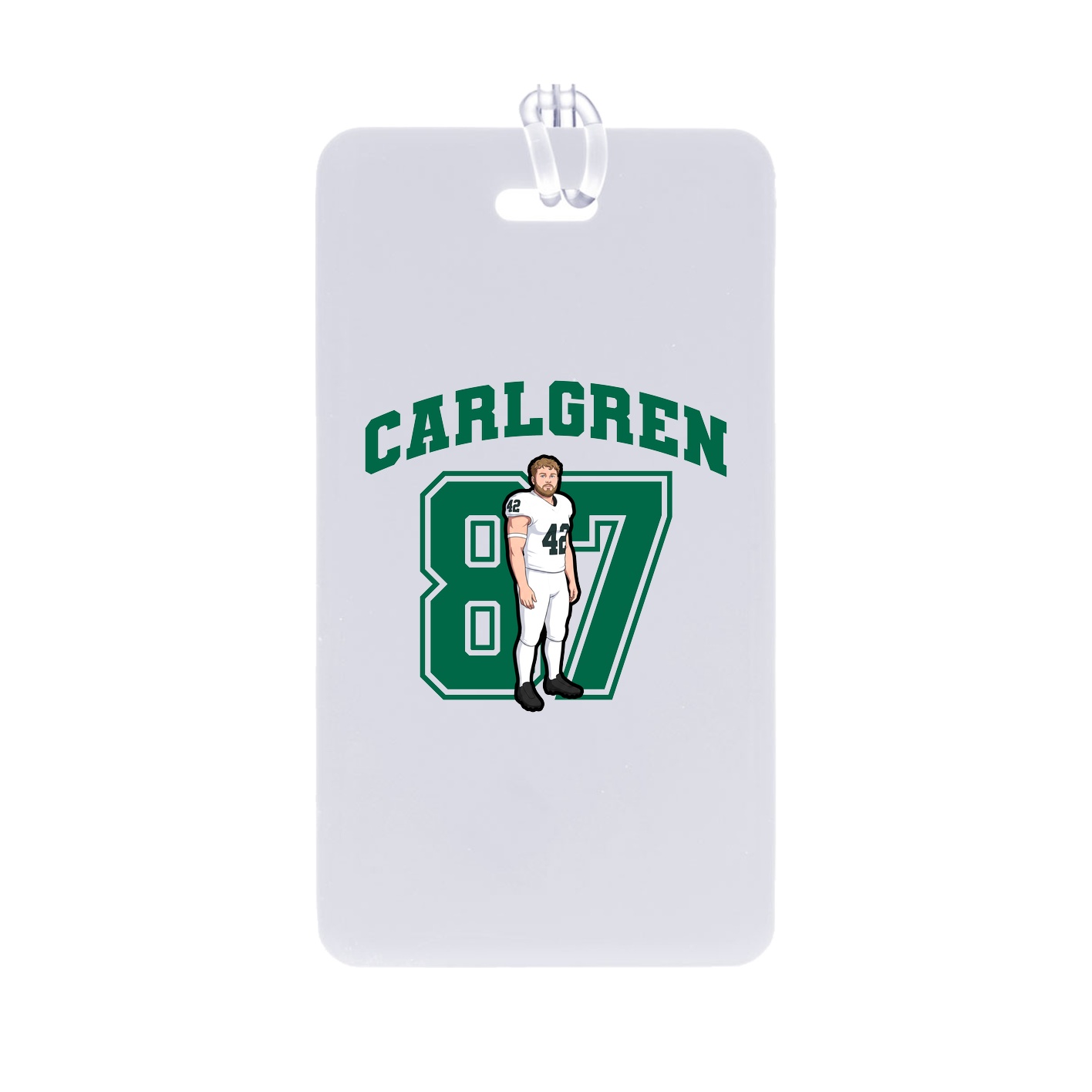 Bag Tag — Number in Classic
